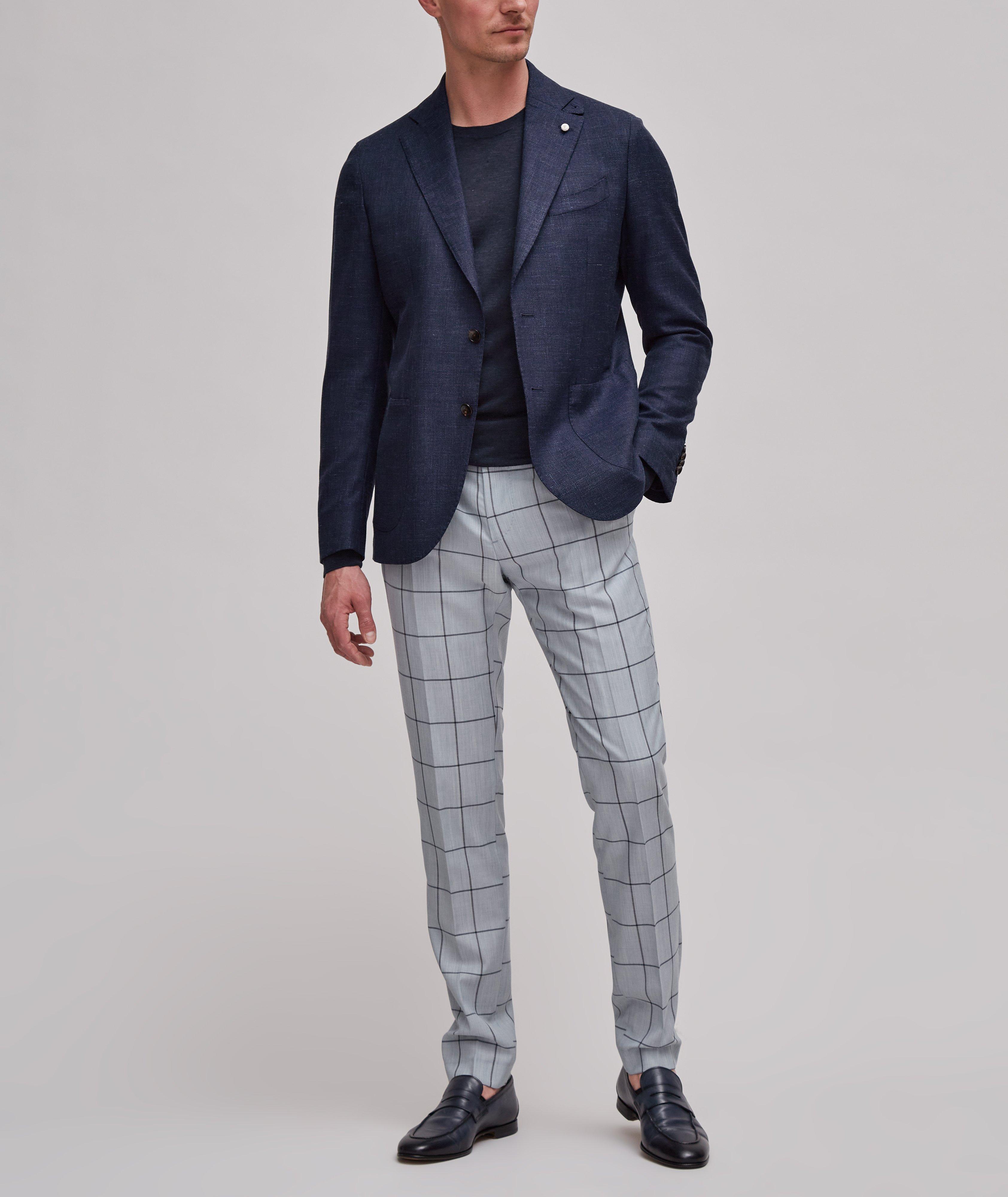 Mélange Wool, Silk & Linen Sport Jacket image 1