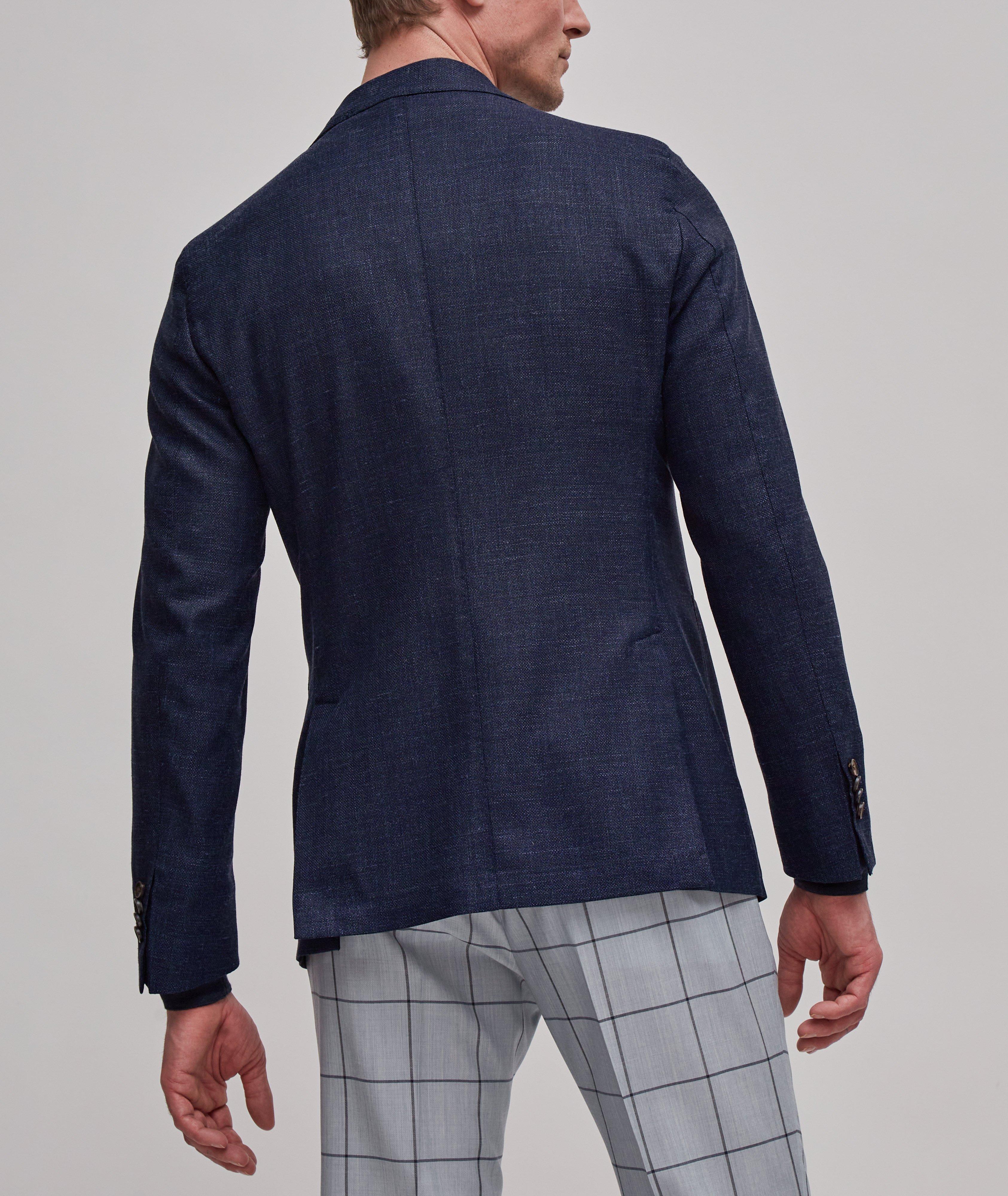 Mélange Wool, Silk & Linen Sport Jacket image 3