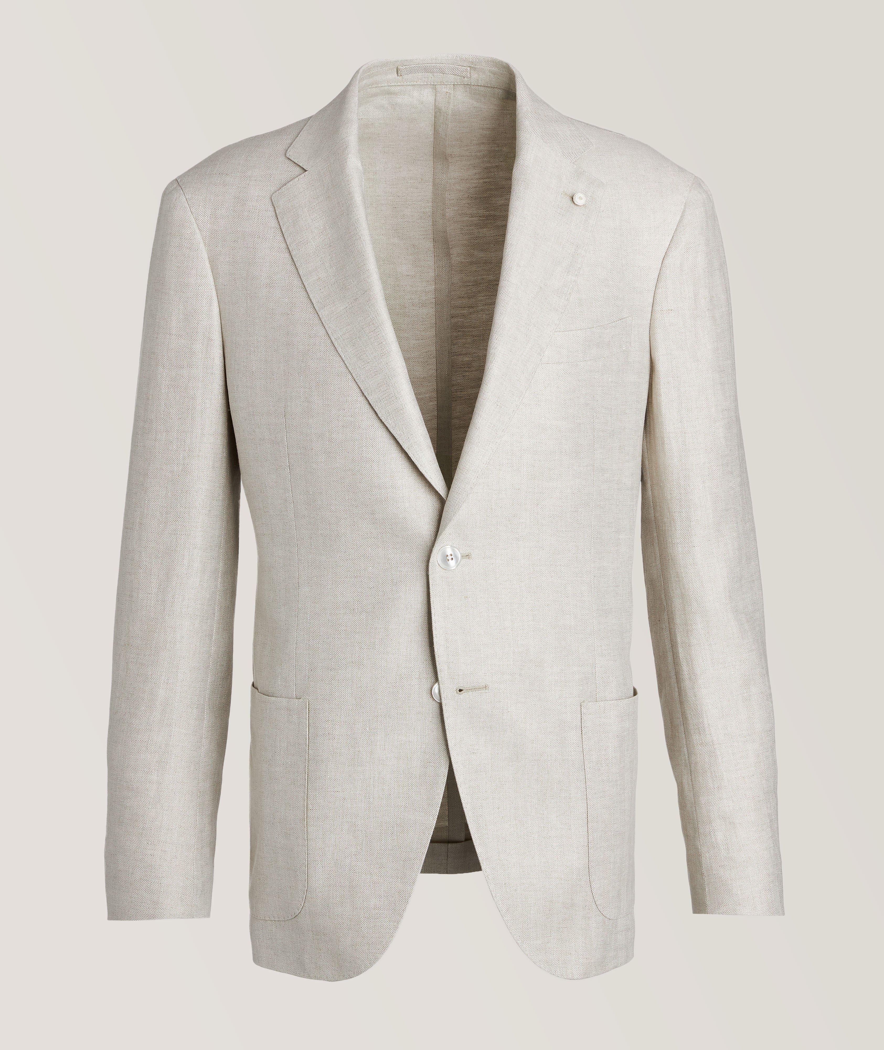 Herringbone Flax Sport Jacket image 0