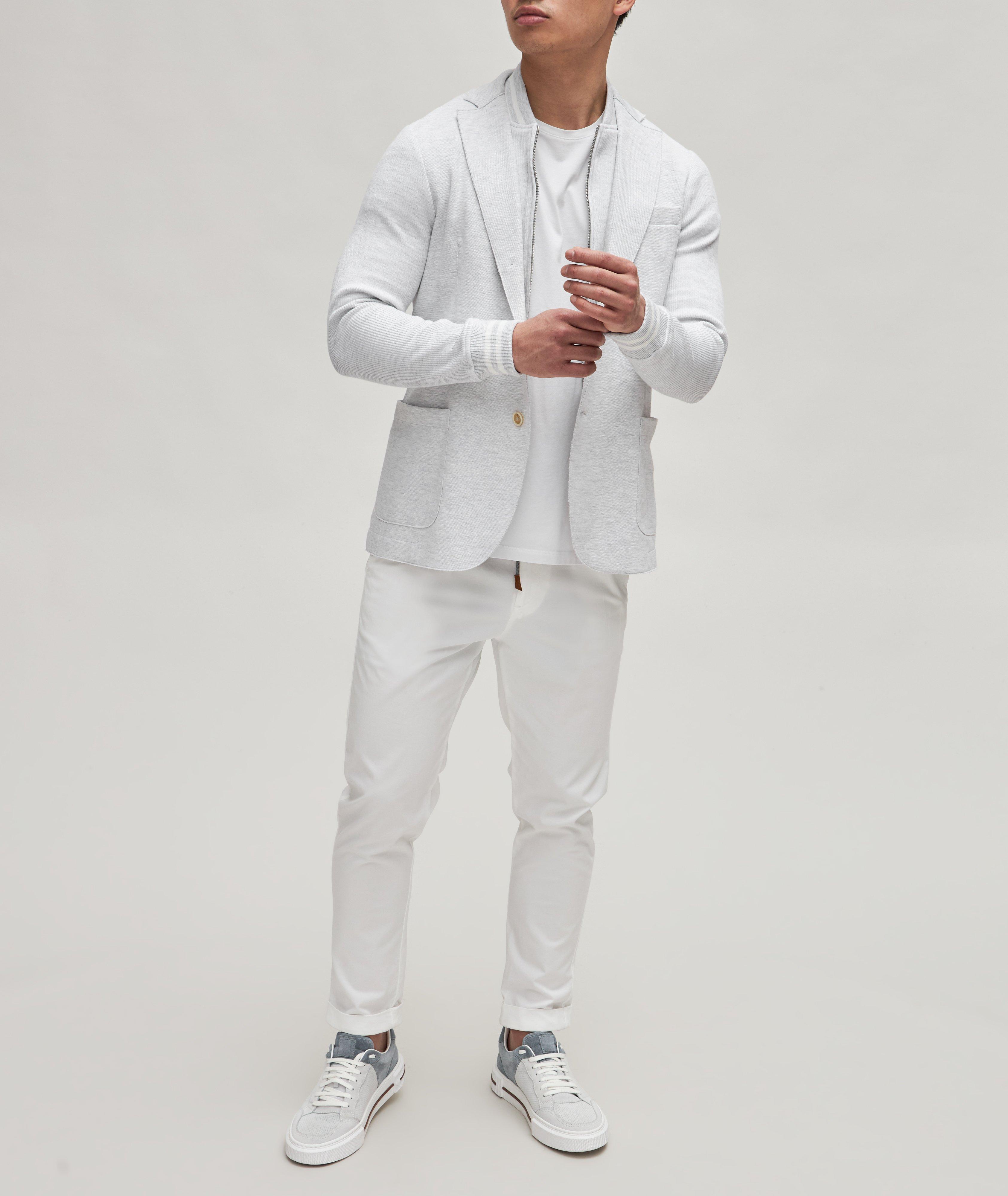 Knit Bib Insert Sport Jacket image 1