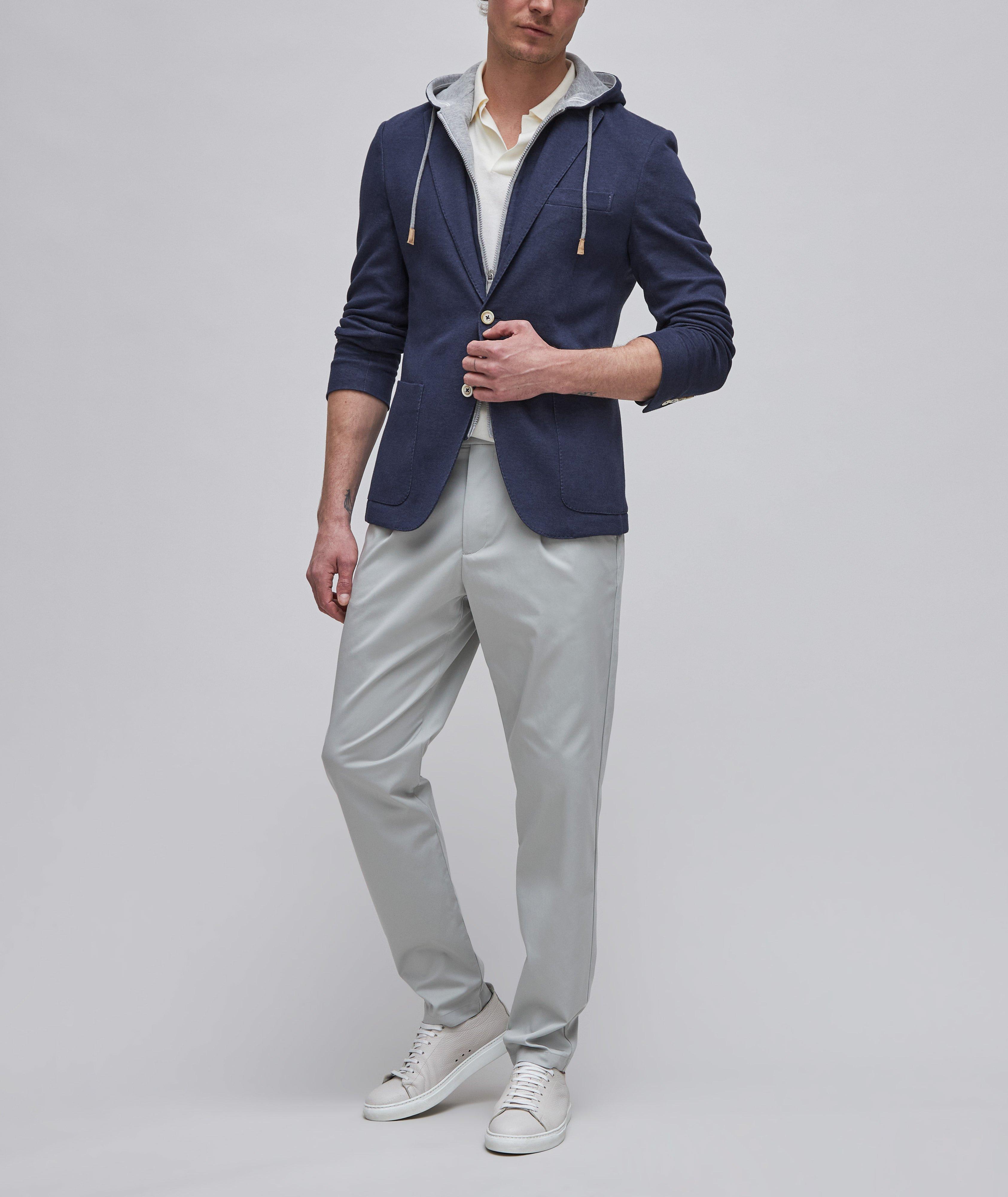Cotton Hooded Sport Jacket image 1