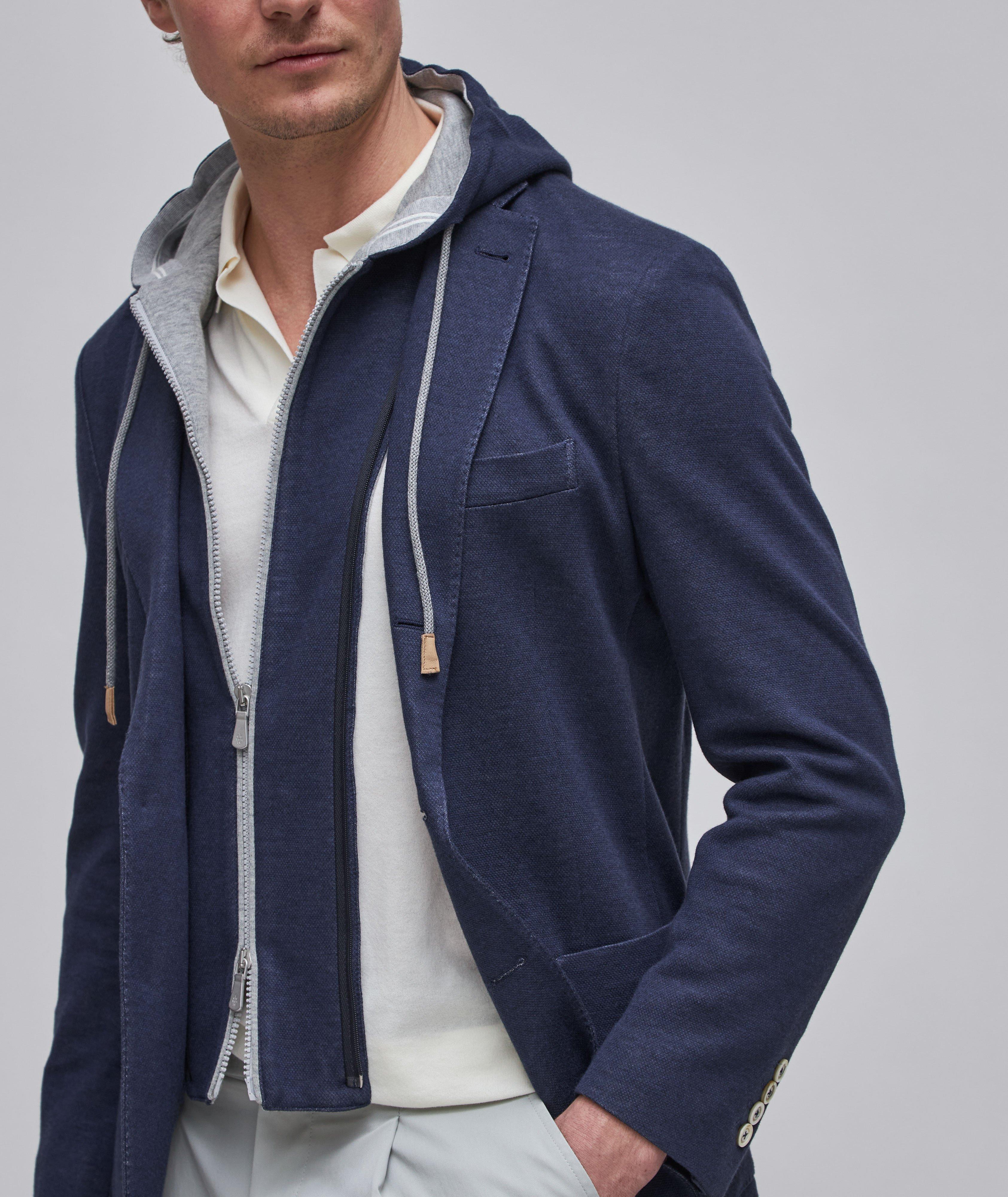 Cotton Hooded Sport Jacket image 4