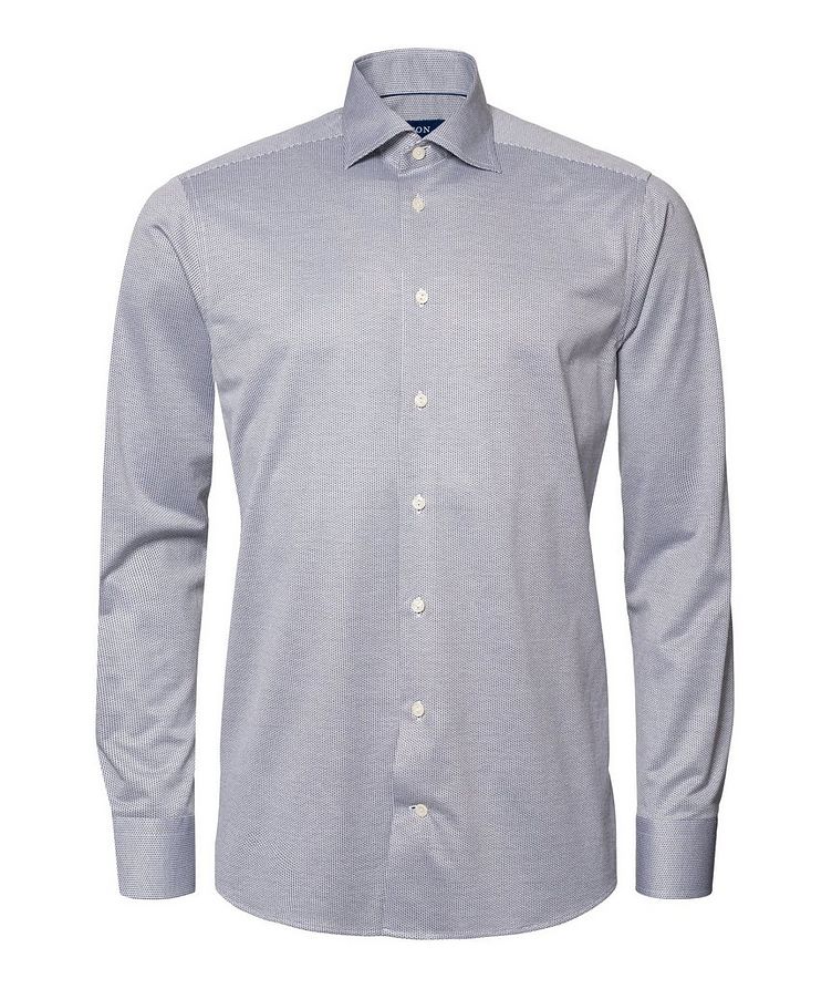 Slim Fit Luxe Knit Dress Shirt image 2