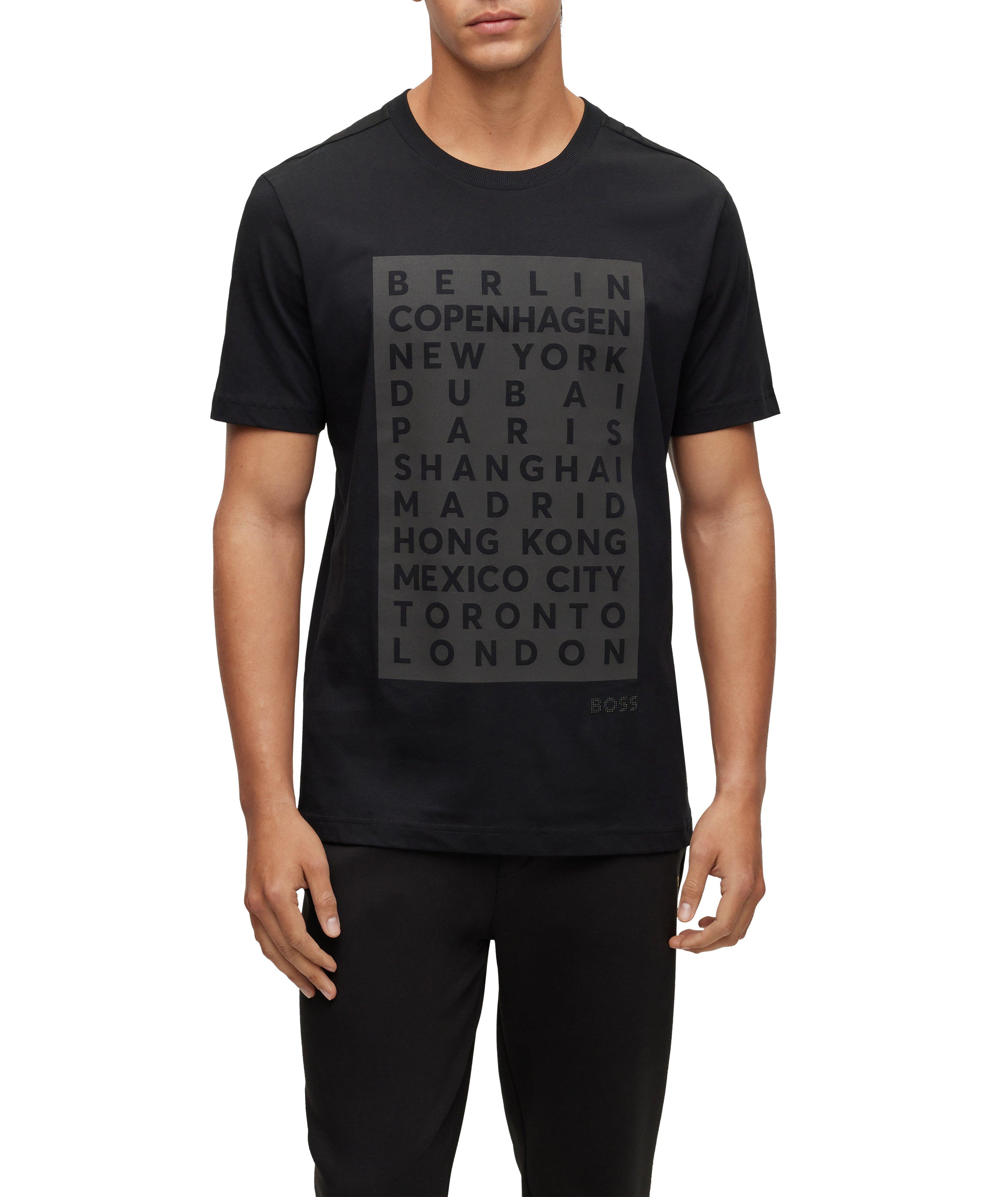 T-shirt imprimé en coton image 1