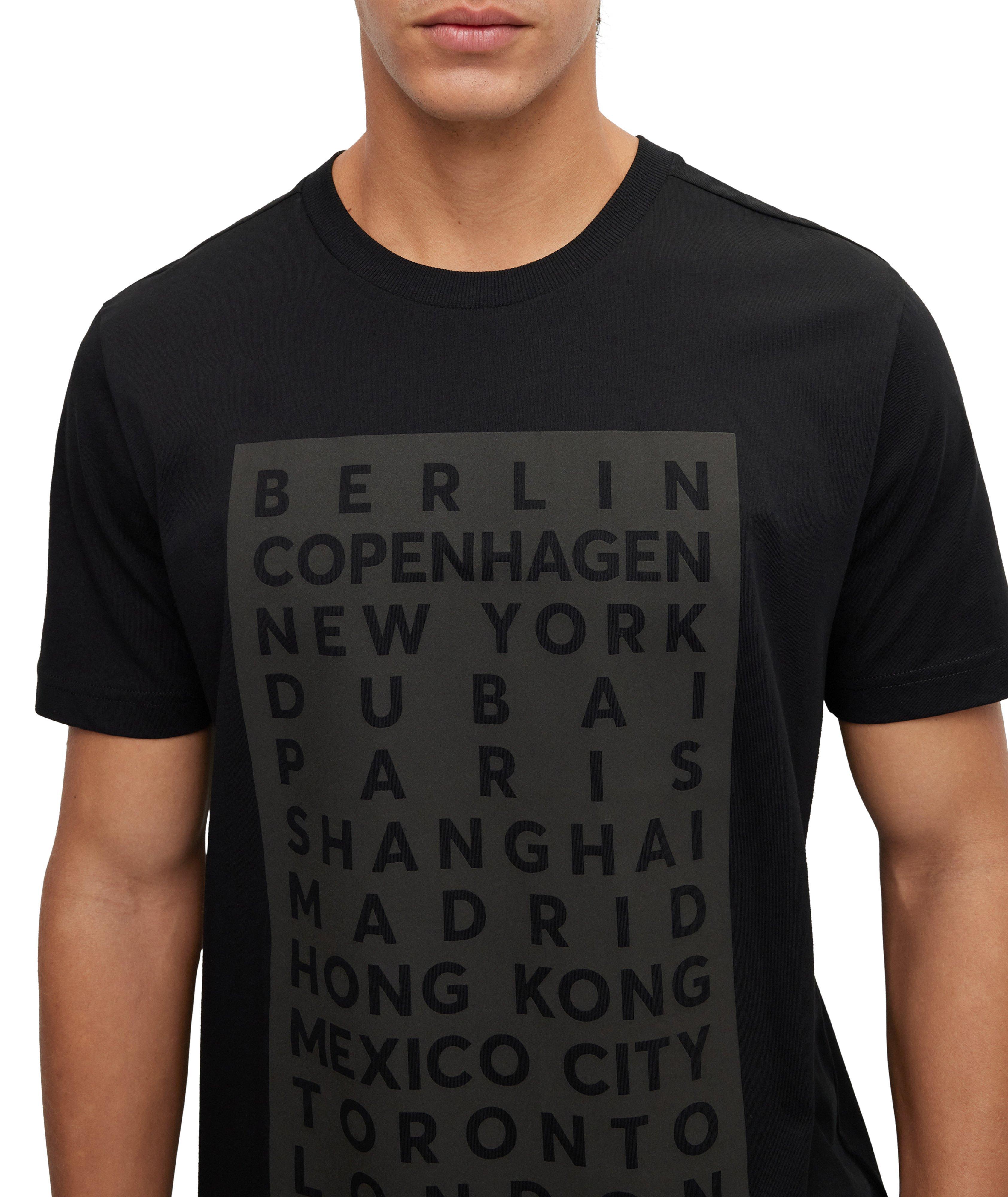T-shirt imprimé en coton image 3
