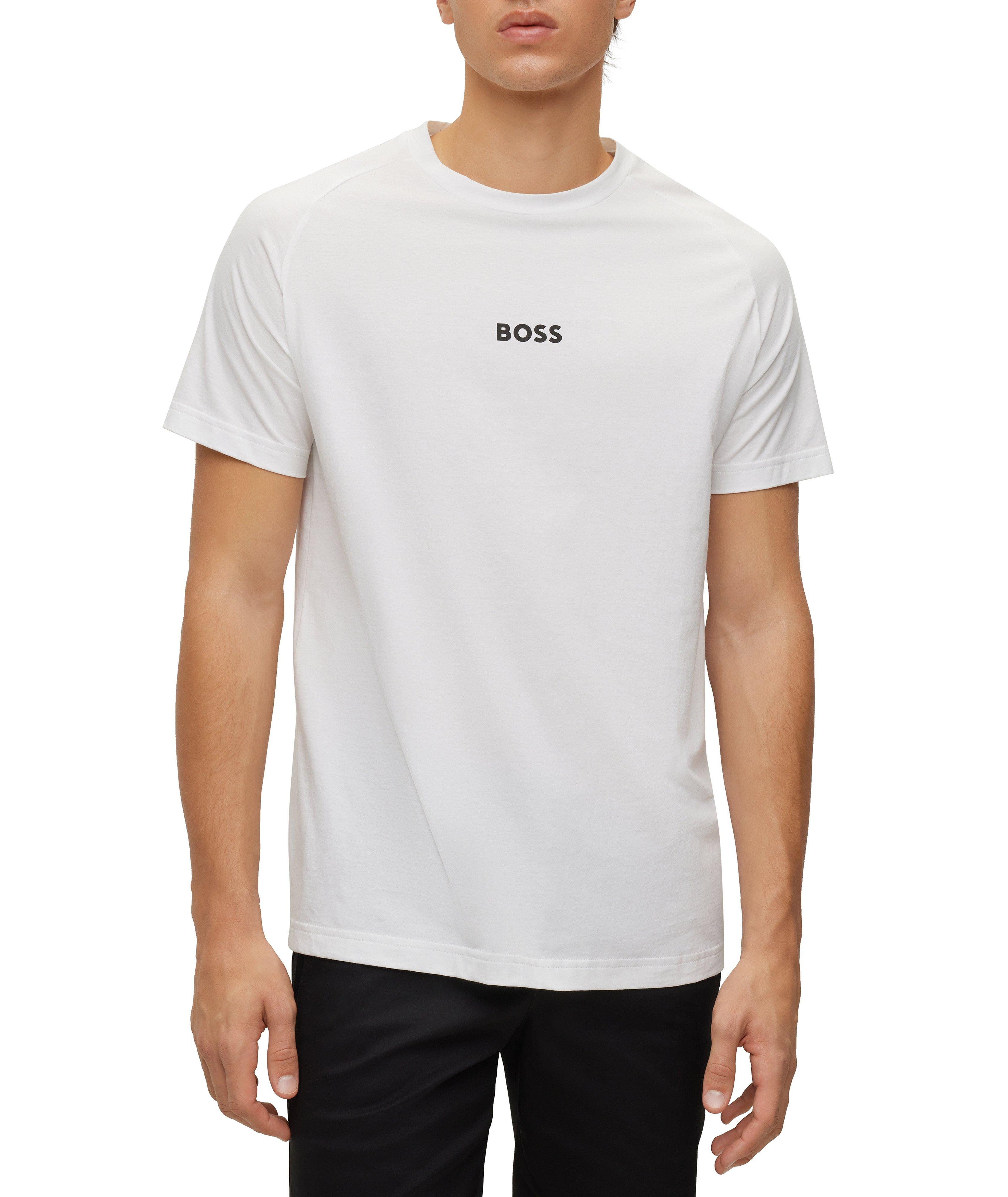 T-shirt en jersey de coton avec logos image 1