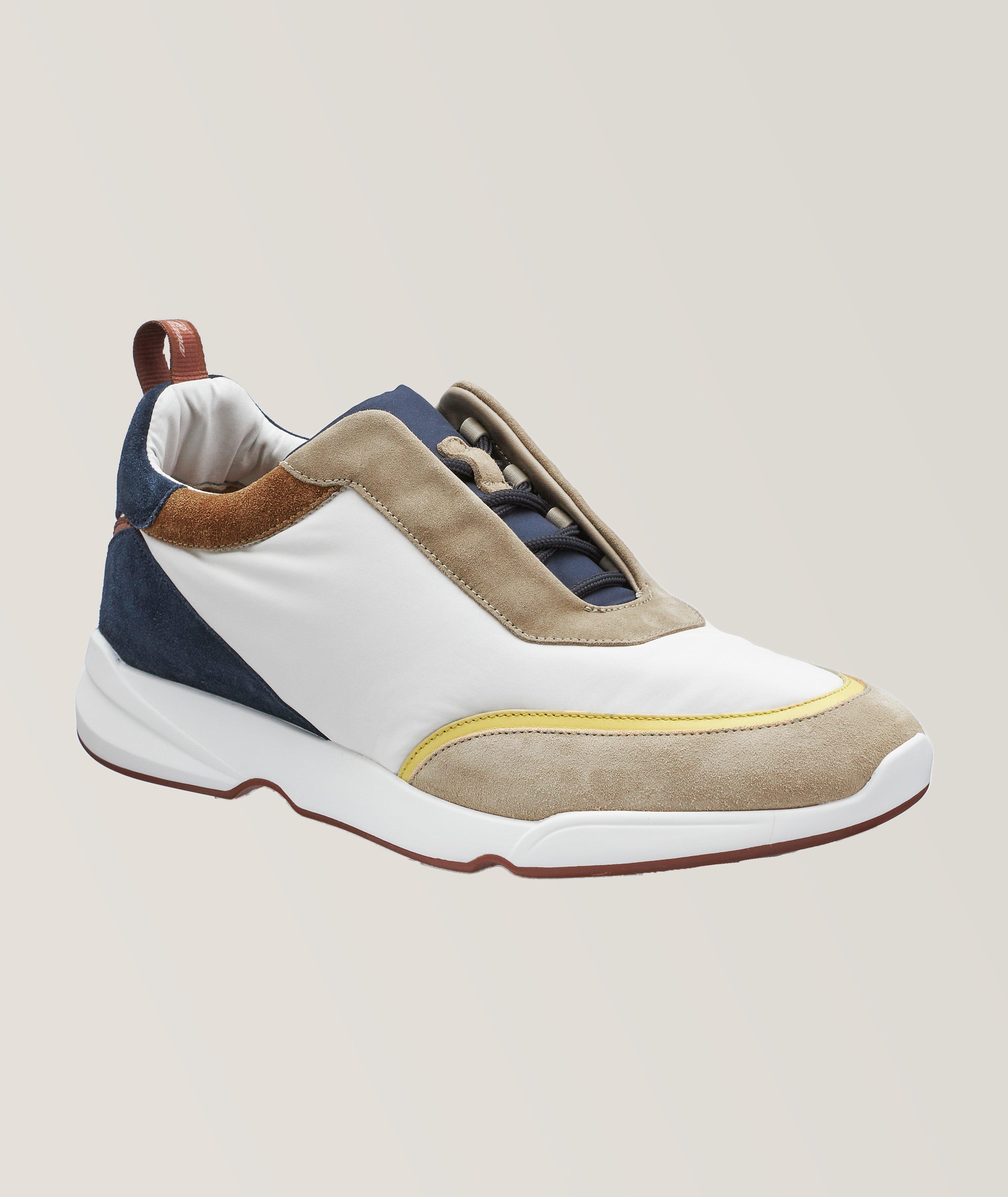 Chaussure sport Modular Walk en tissu et en suède image 0