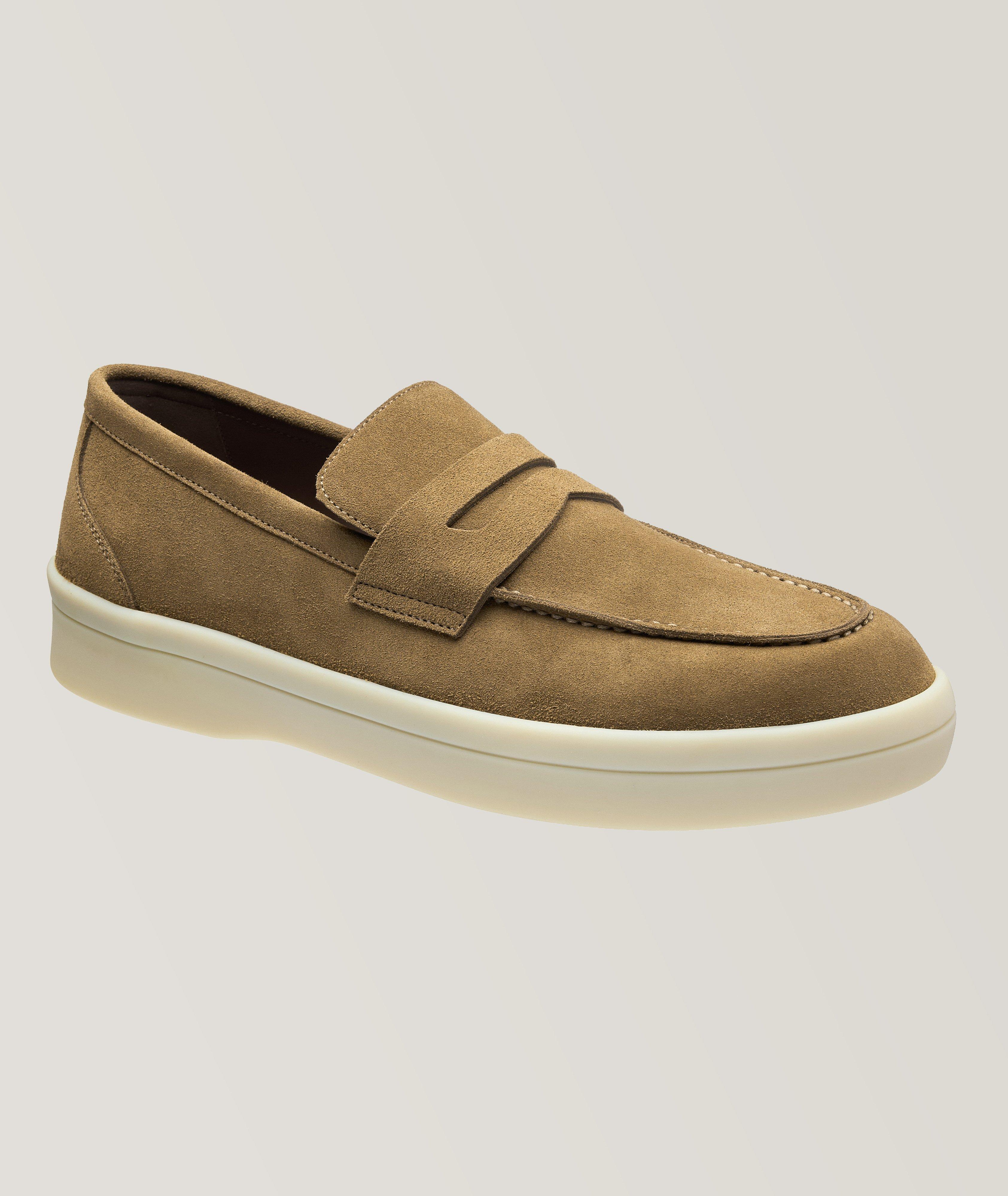 Loro Piana Ultimate Walk Suede Loafers