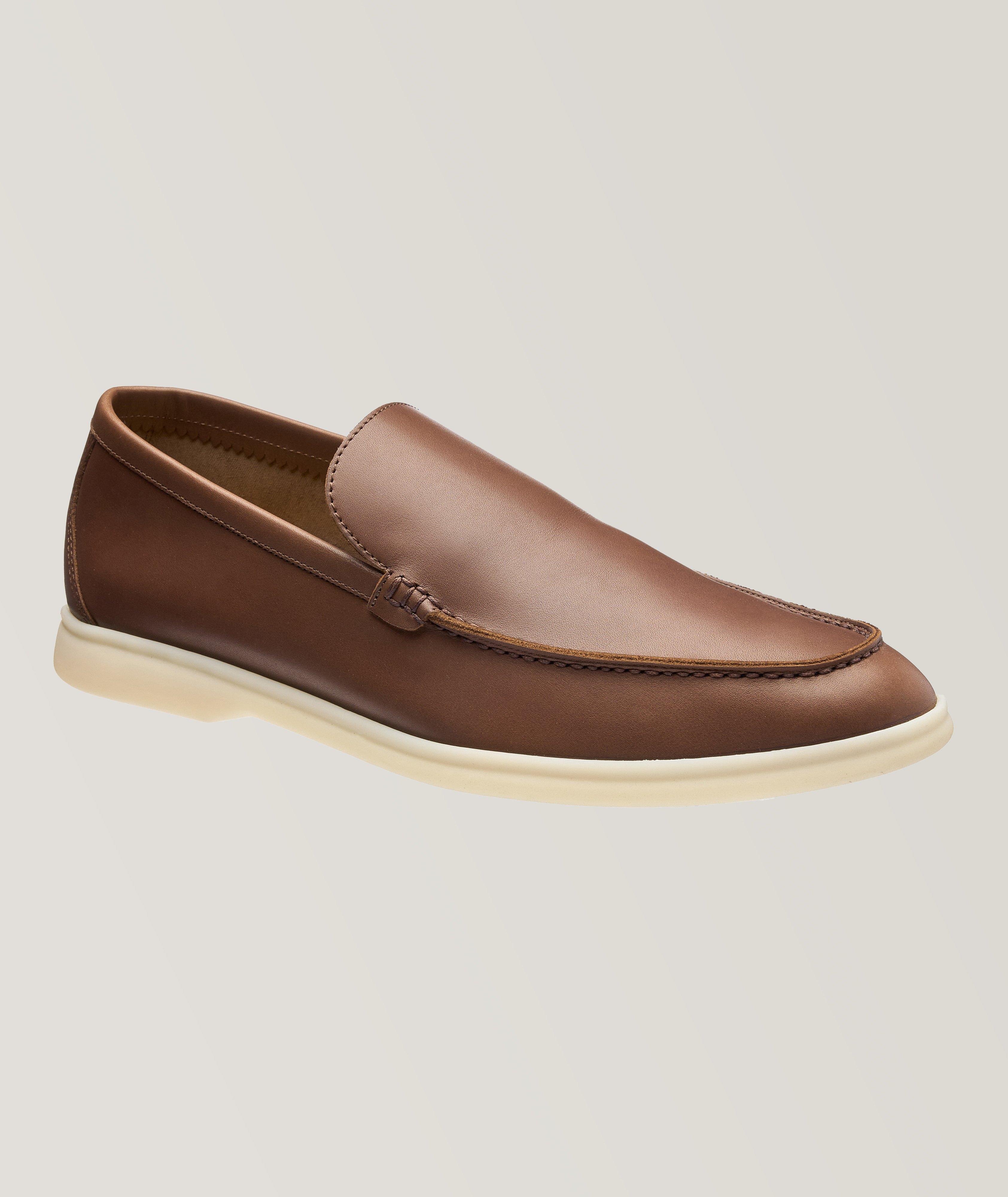 Summer Walk Elk Leather Loafers image 0