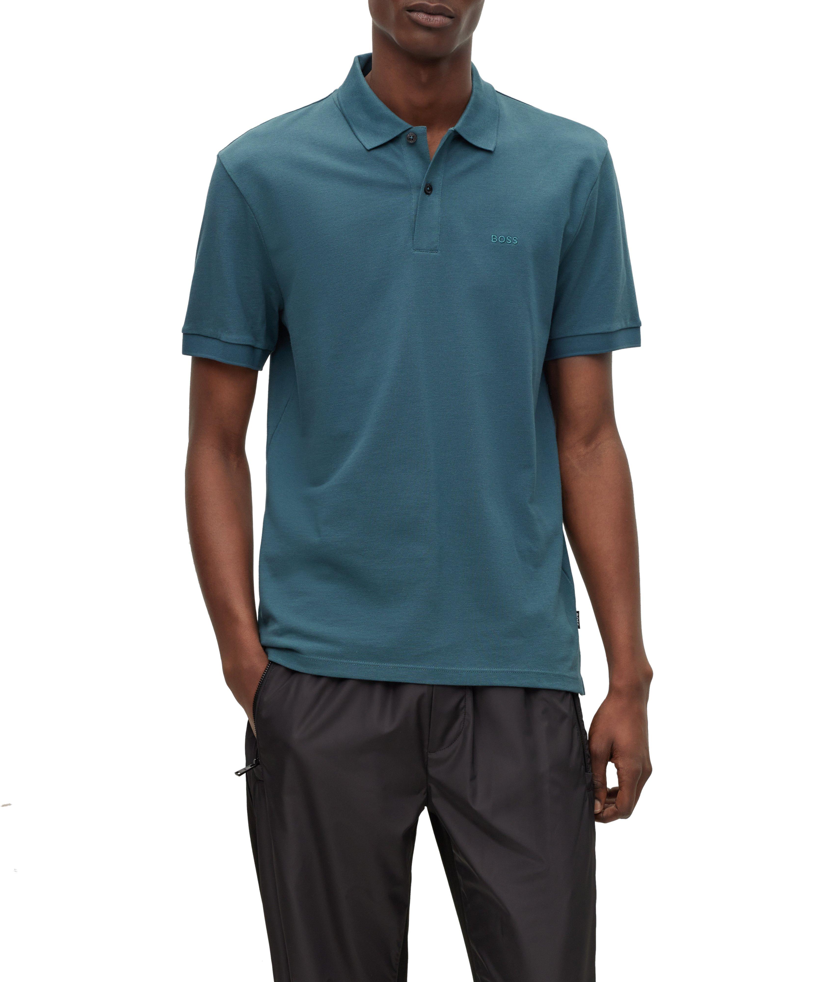 Pima Cotton Polo Shirt image 1