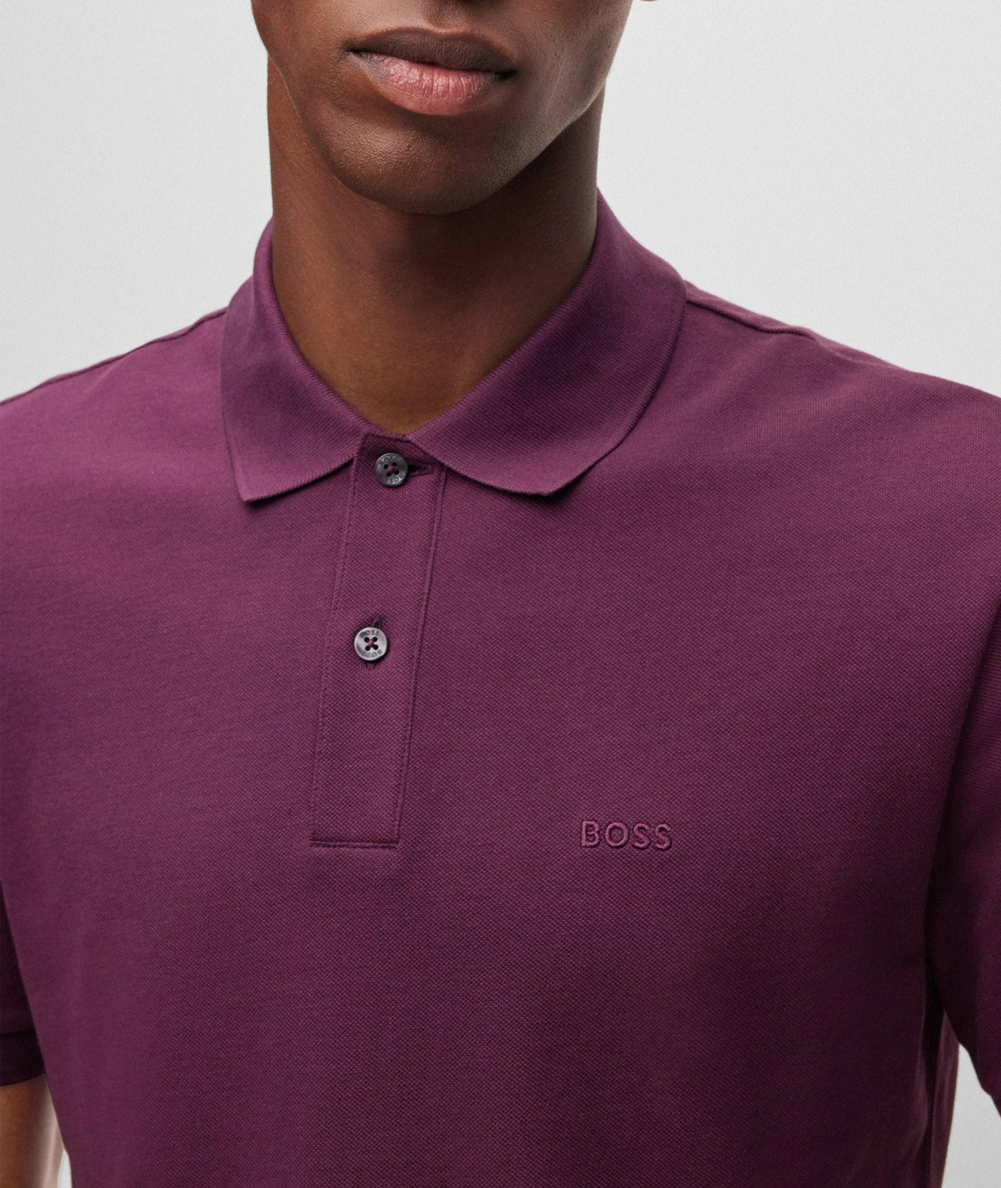 Pima Cotton Polo Shirt image 3