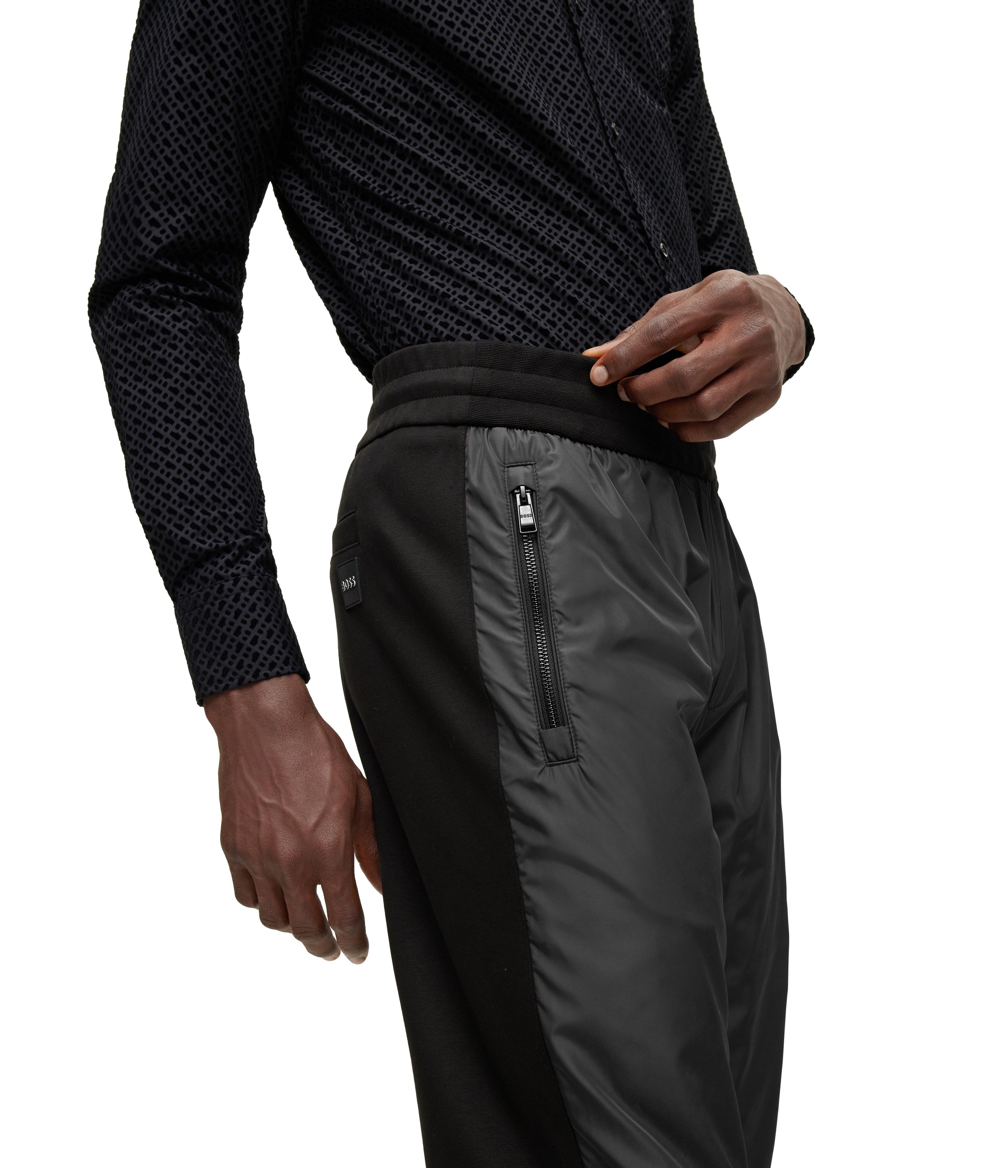 Two-Tone Technical-Stretch Trousers image 3