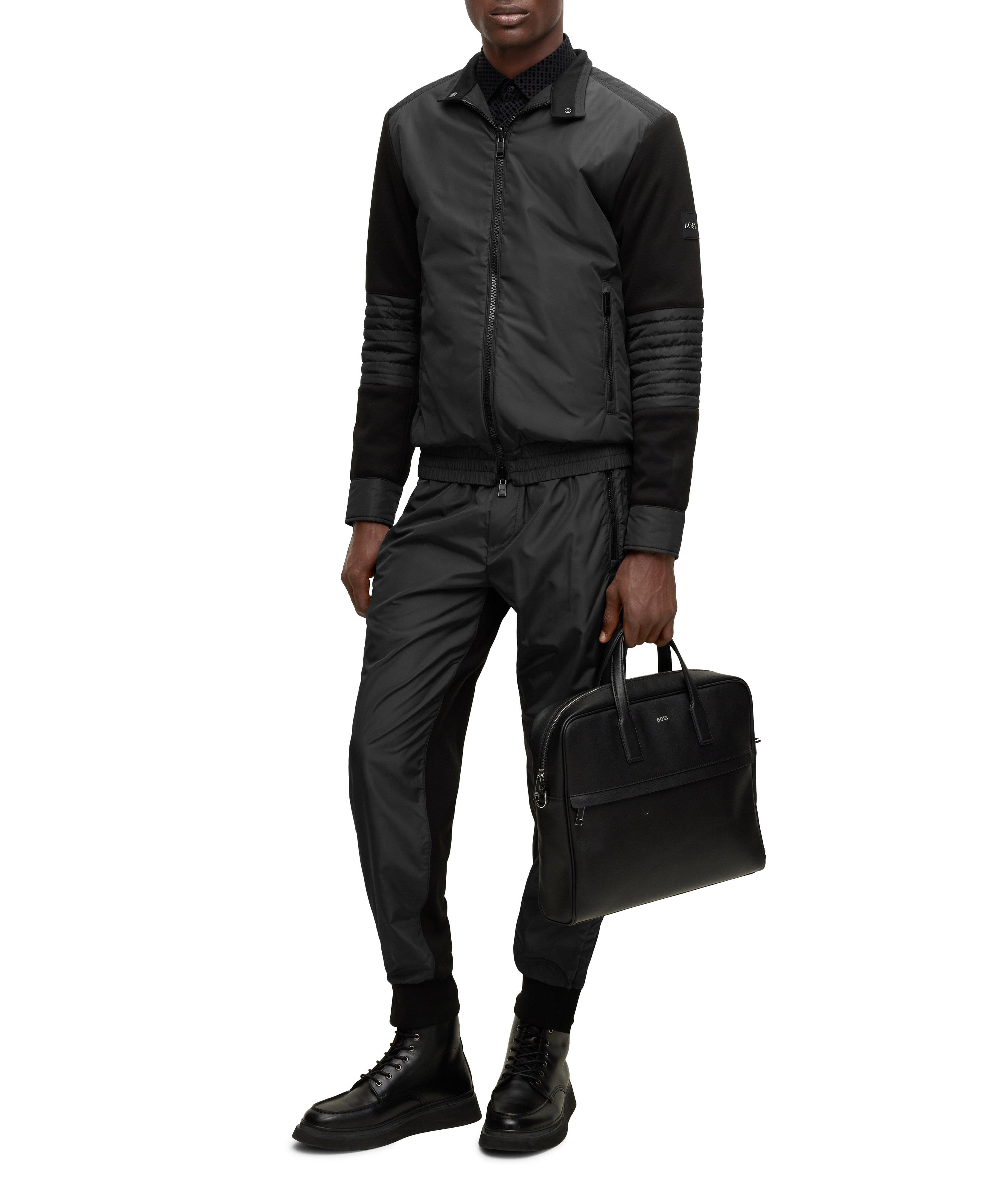 Two-Tone Technical-Stretch Trousers image 5