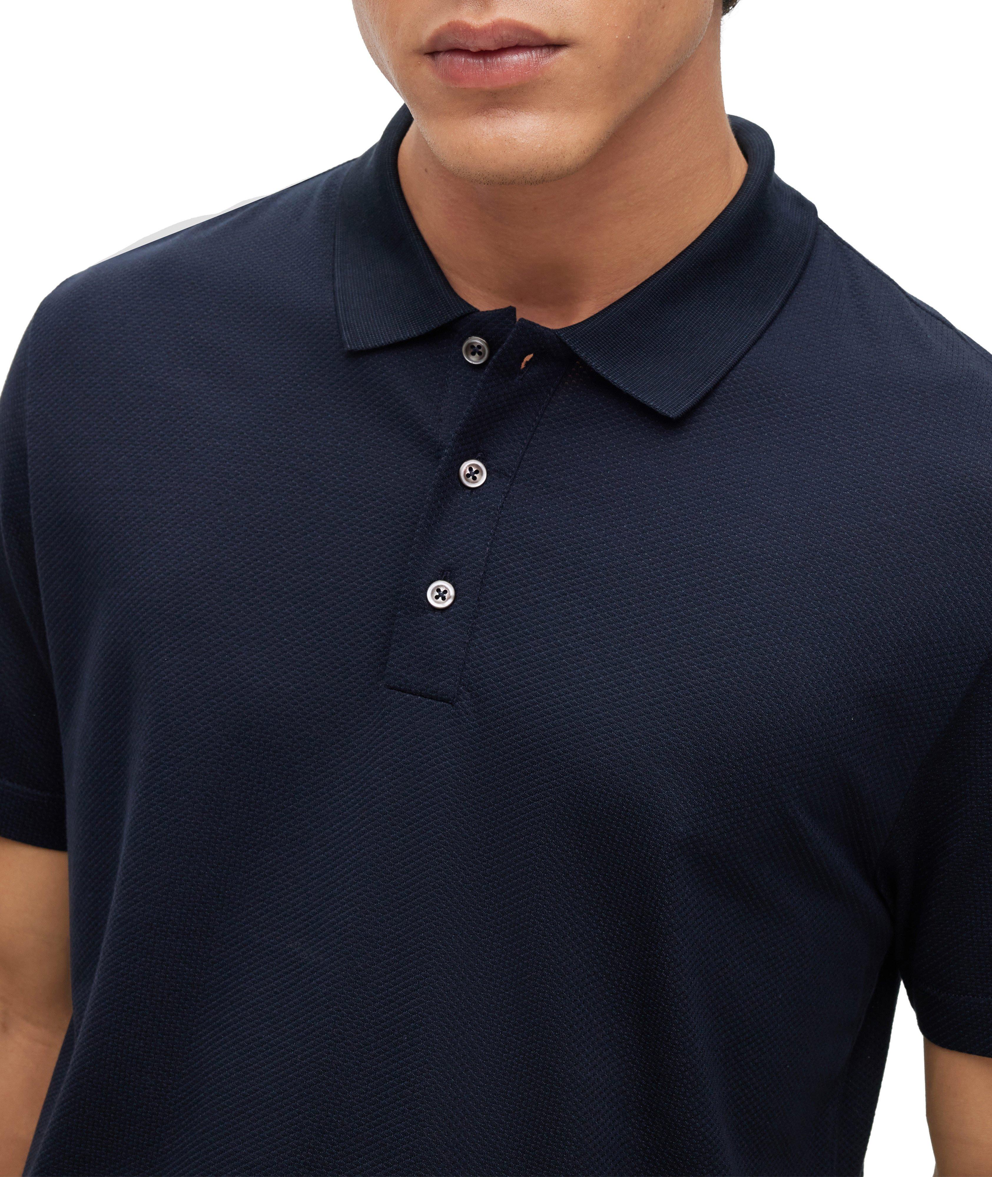 Cotton-Silk Bubble Polo image 3