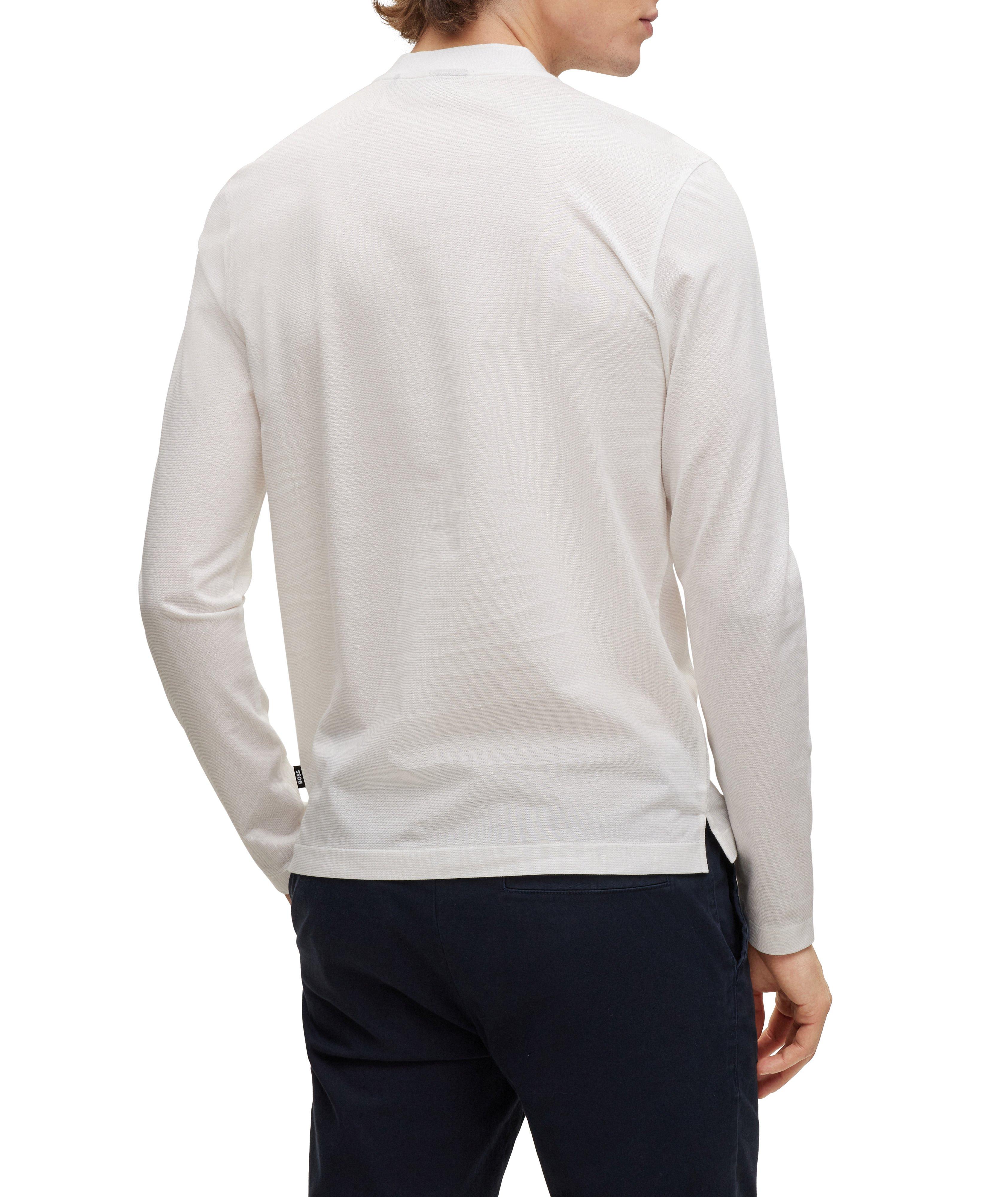 Mercerized Cotton Henley image 2