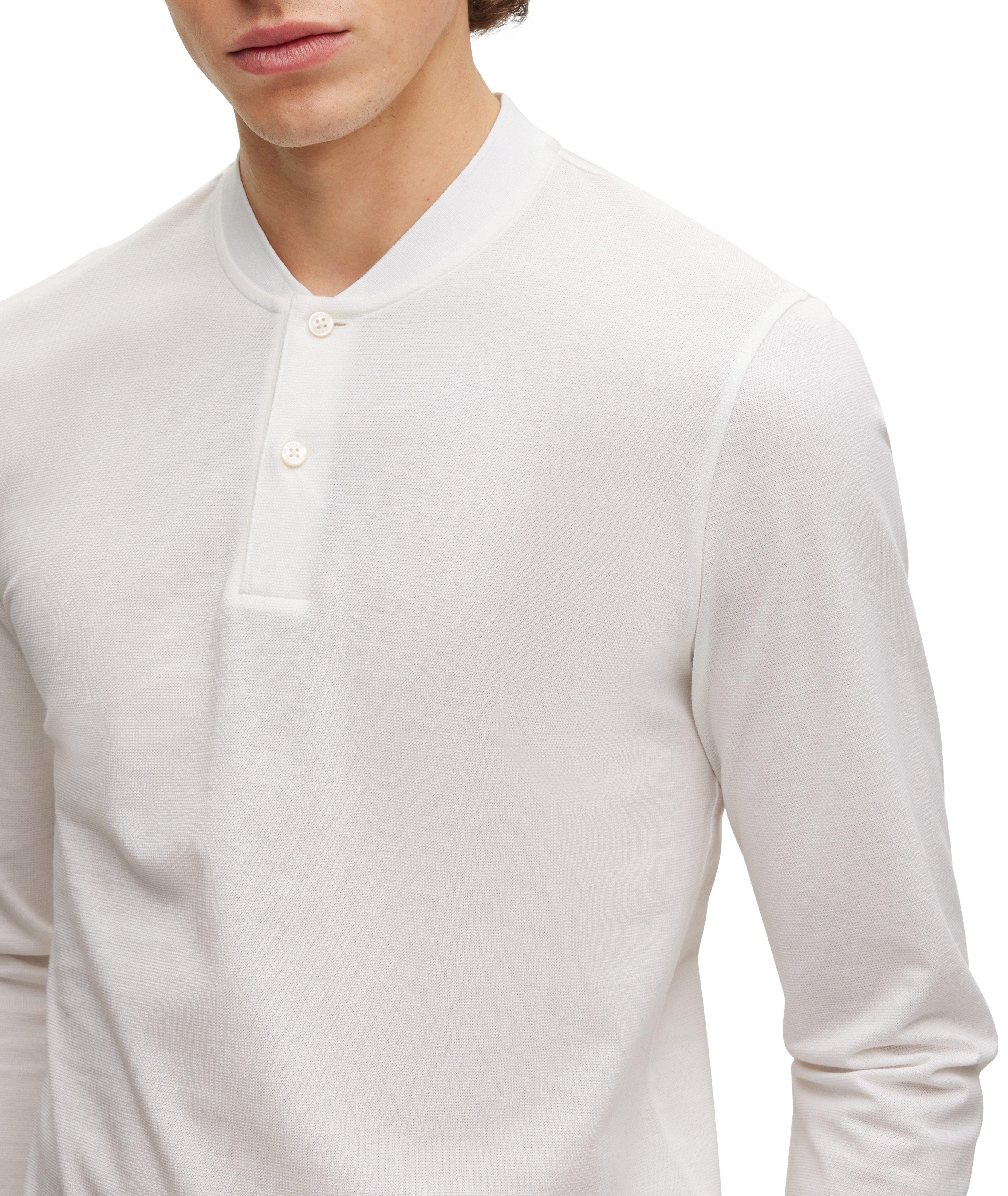 Mercerized Cotton Henley image 3