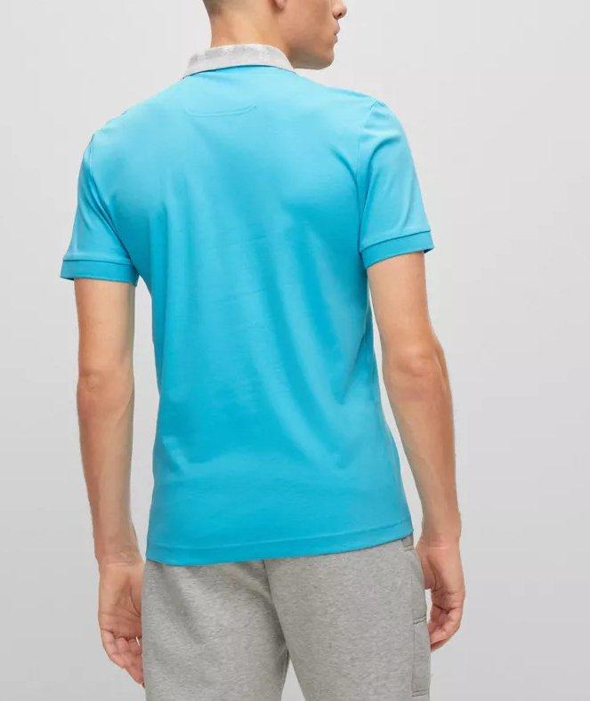 Slim-Fit Interlock Embroidered Logo Cotton Polo image 2