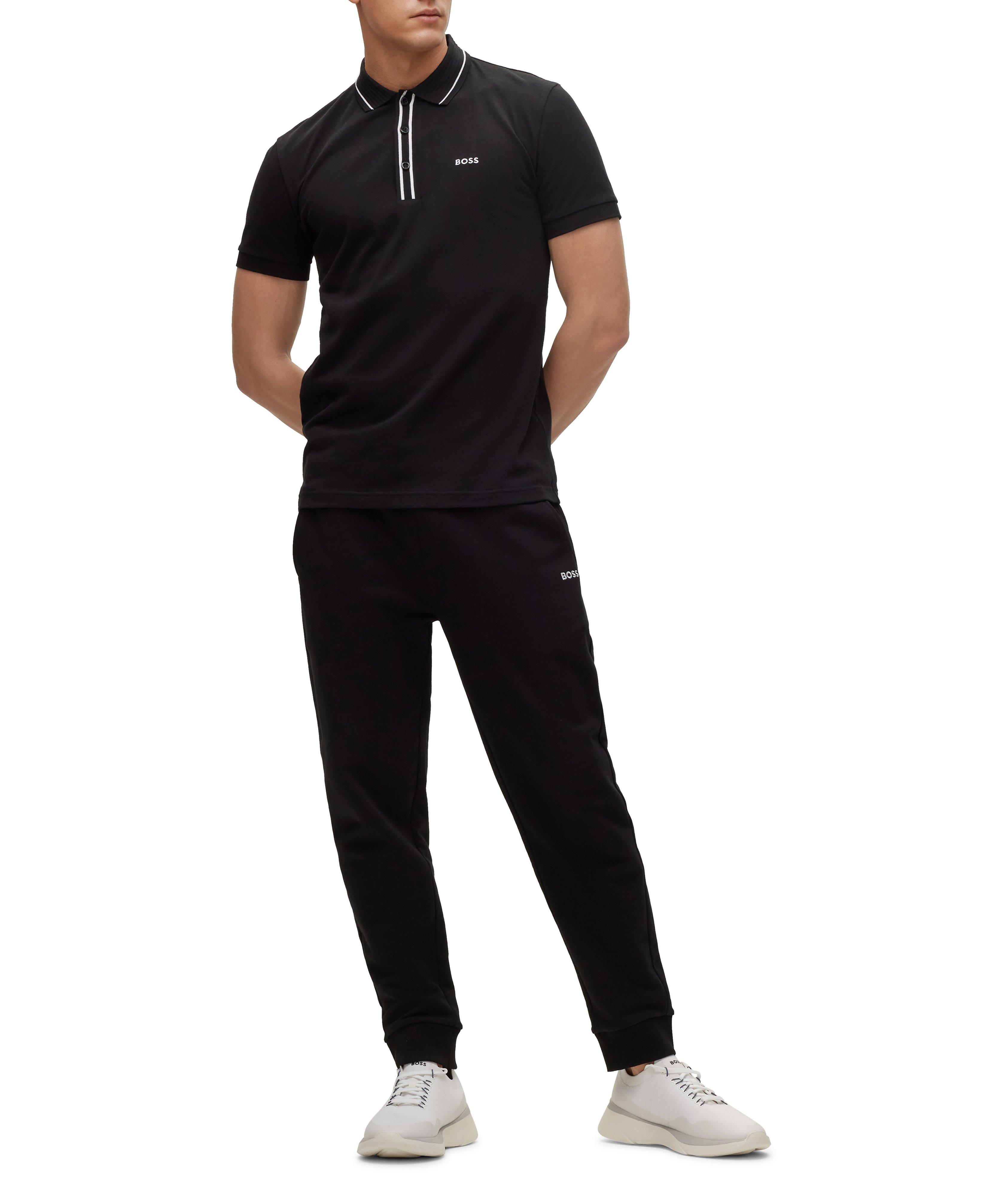 Contrast Stripe Jersey Cotton Polo   image 4