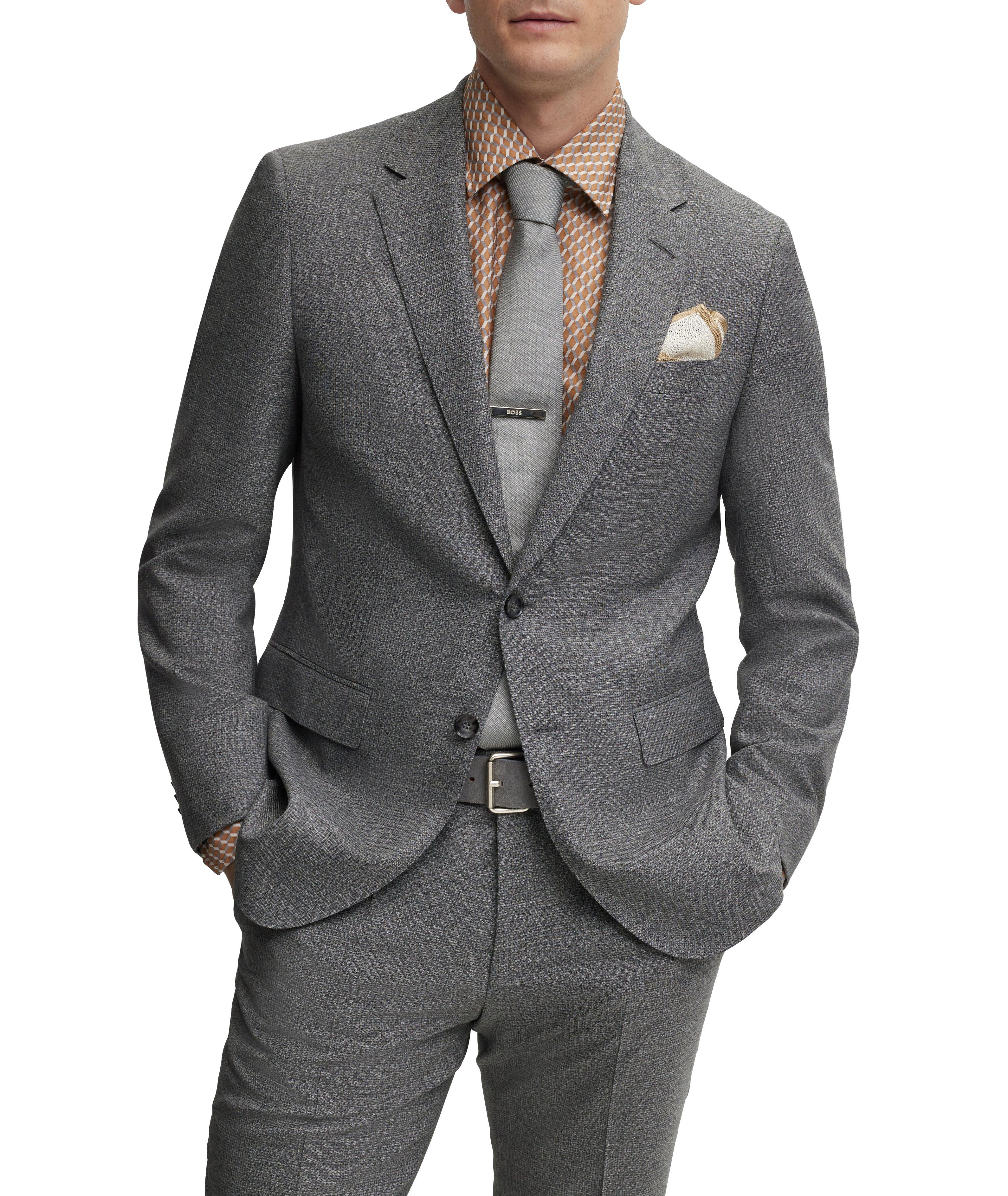 Slim-Fit Serge Suit image 1