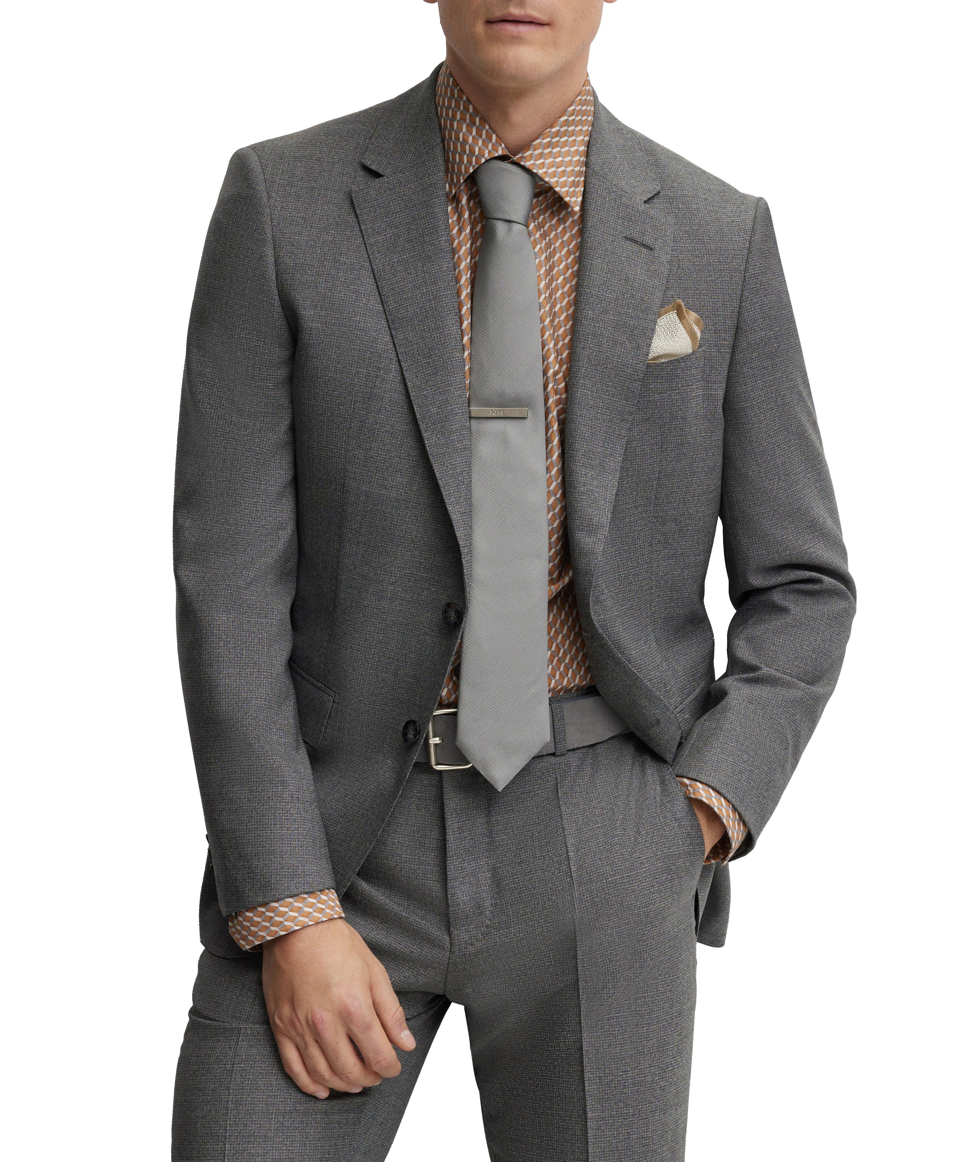 Slim-Fit Serge Suit image 5