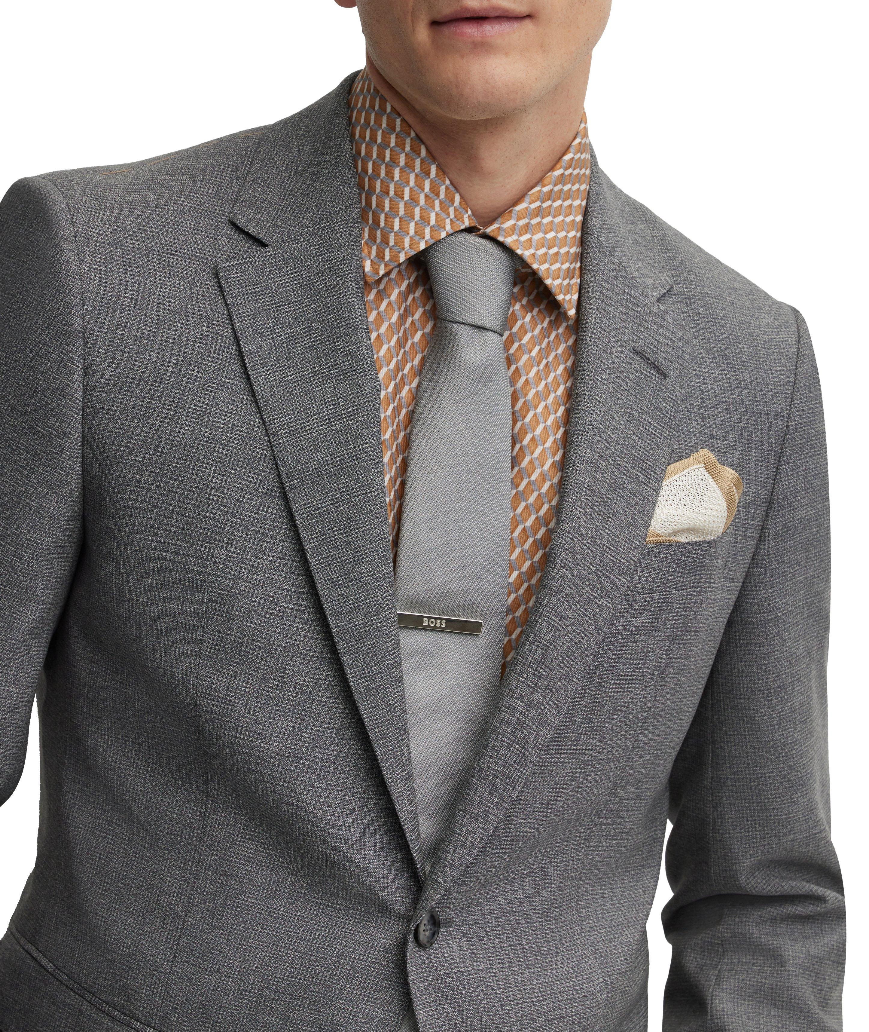 Slim-Fit Serge Suit image 6