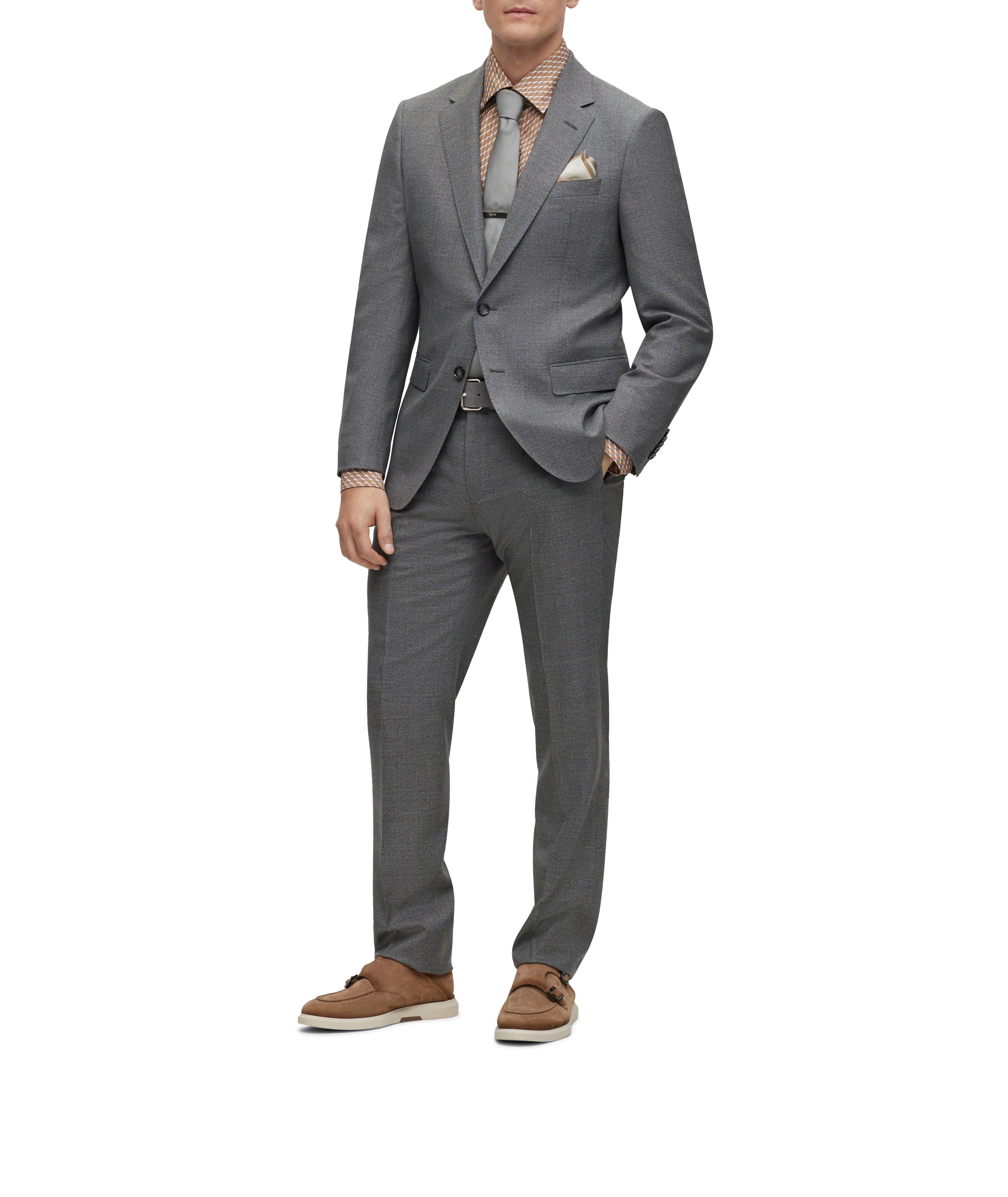 Slim-Fit Serge Suit image 8