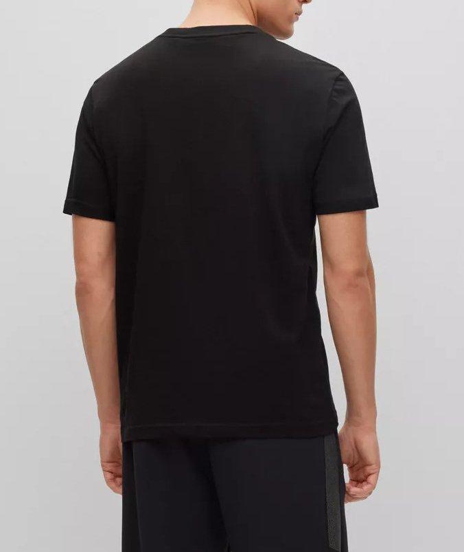 Rhinestone Logo Artwork Cotton Jersey T-Shirt image 2