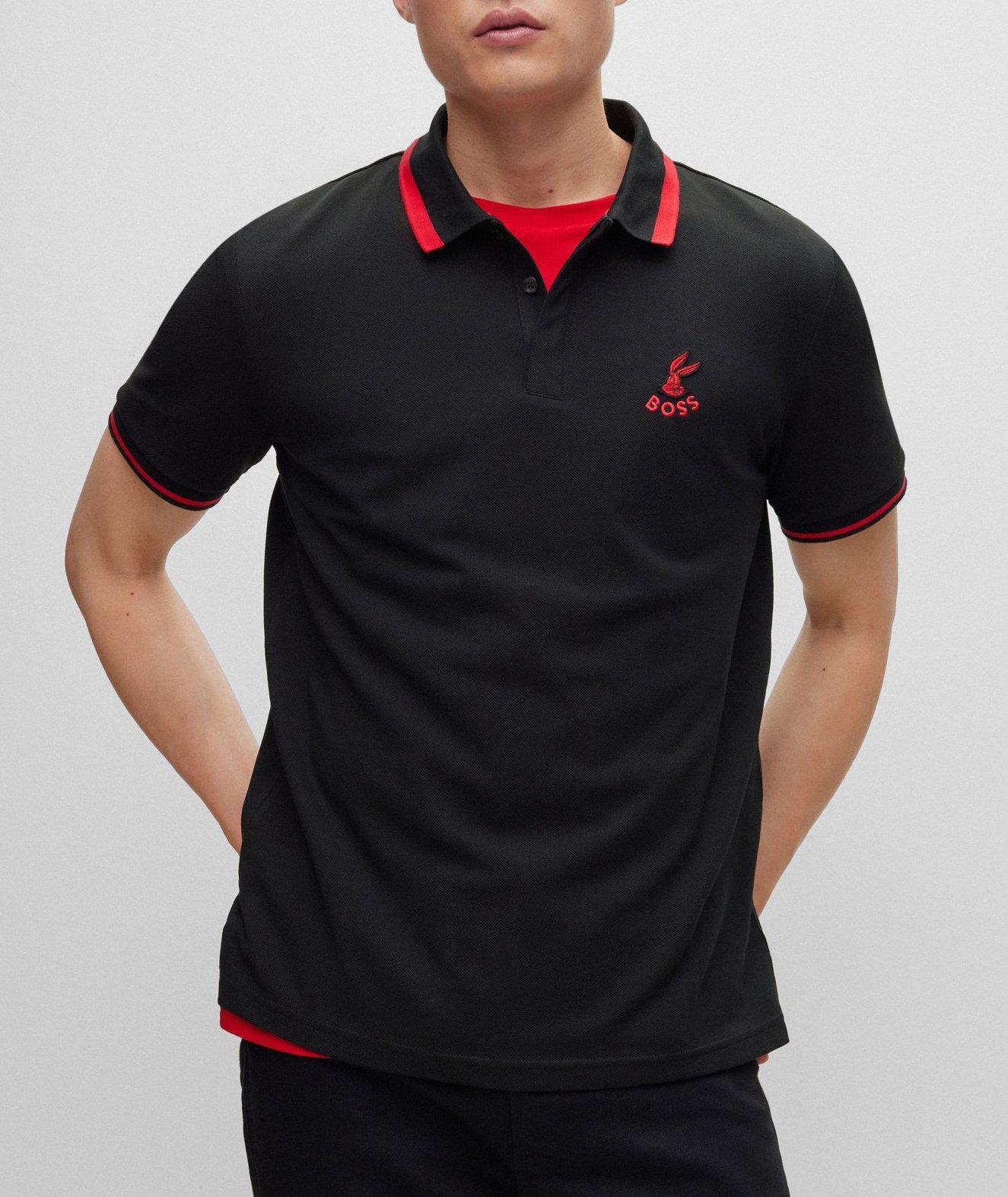 Polo en coton piqué, collection Looney Tunes image 1
