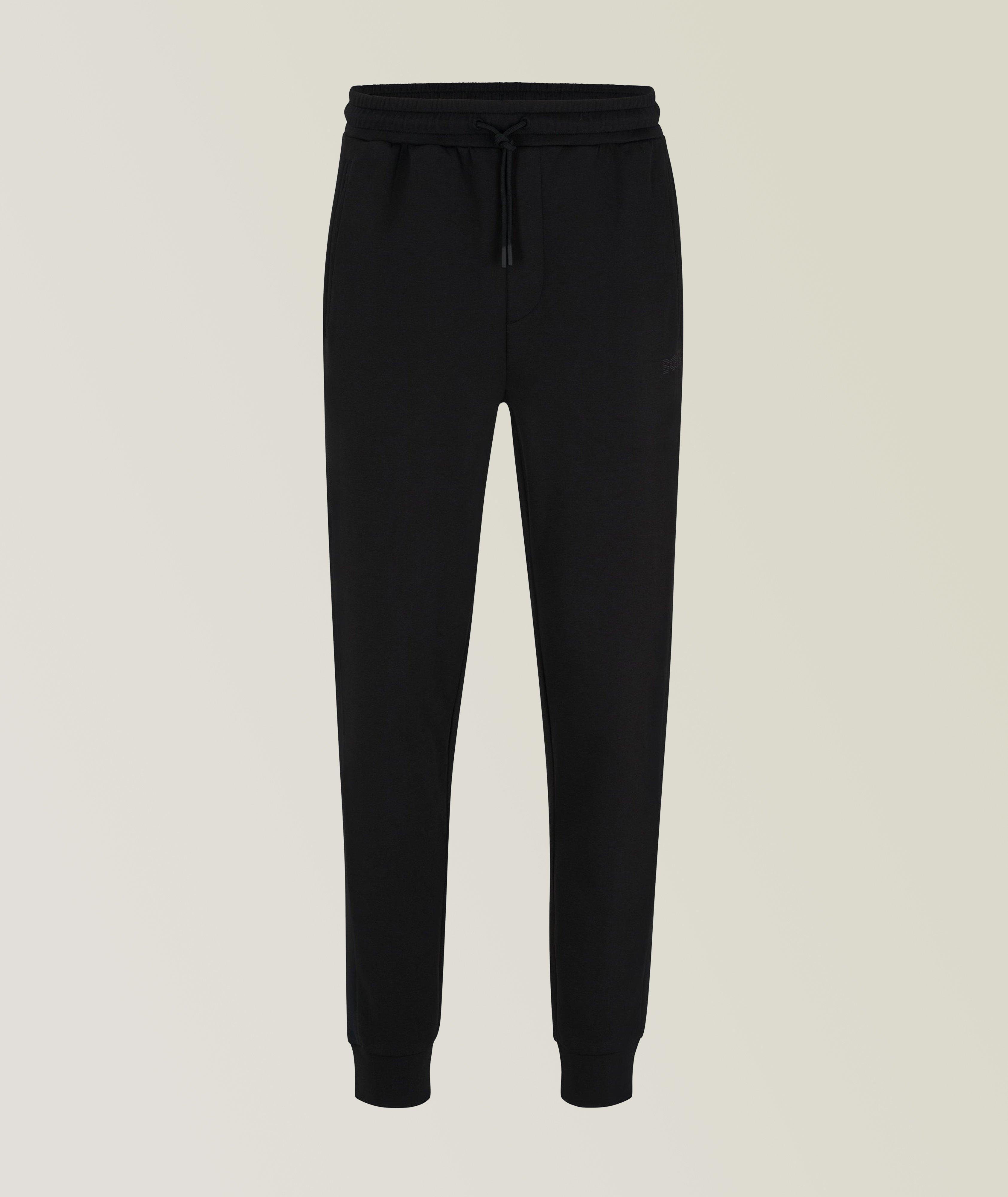 Cashmere Heavy Sweatpants in Black - The Elder Statesman