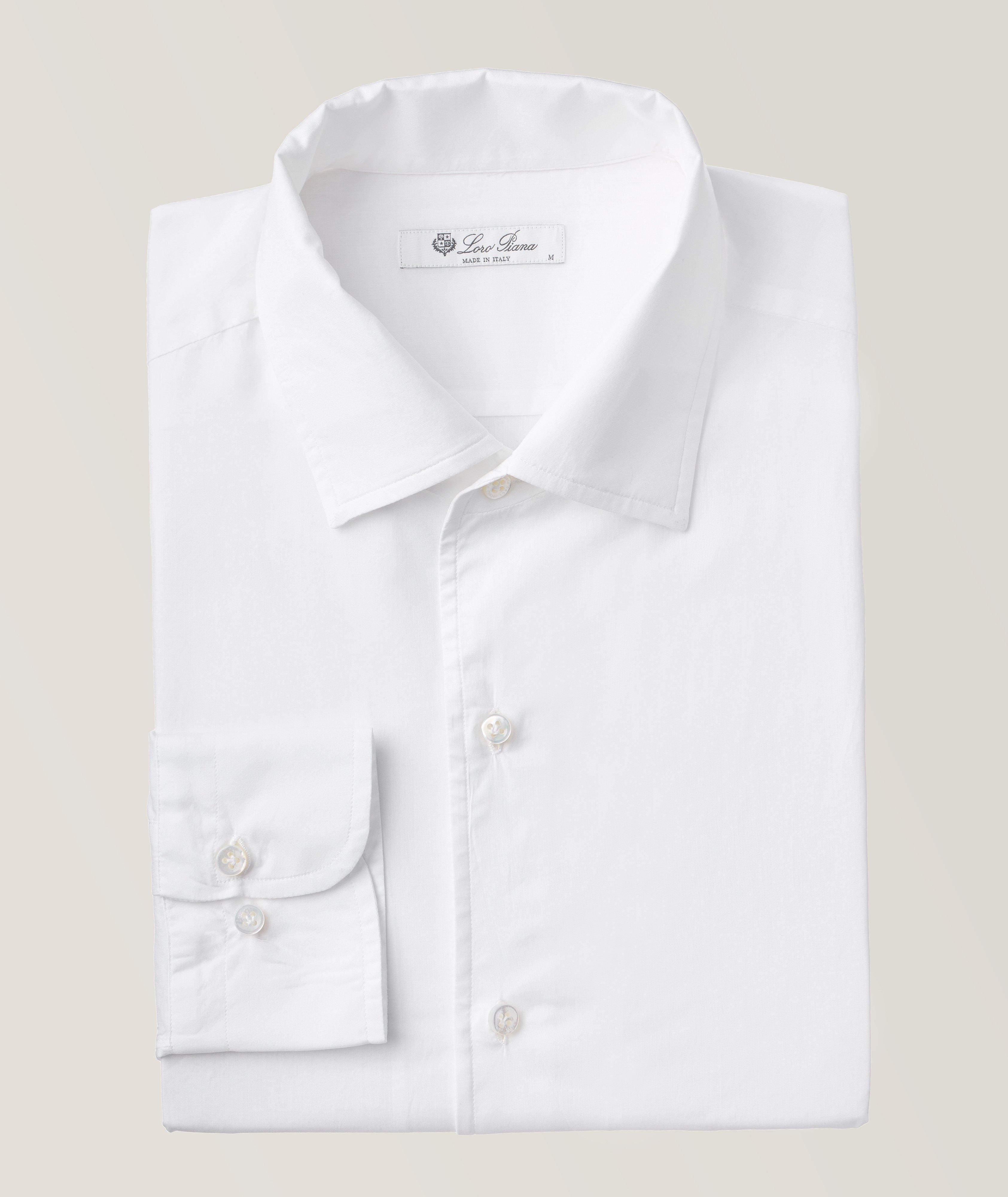 Contemporary-Fit André Sartorial Cotton Sport Shirt image 0
