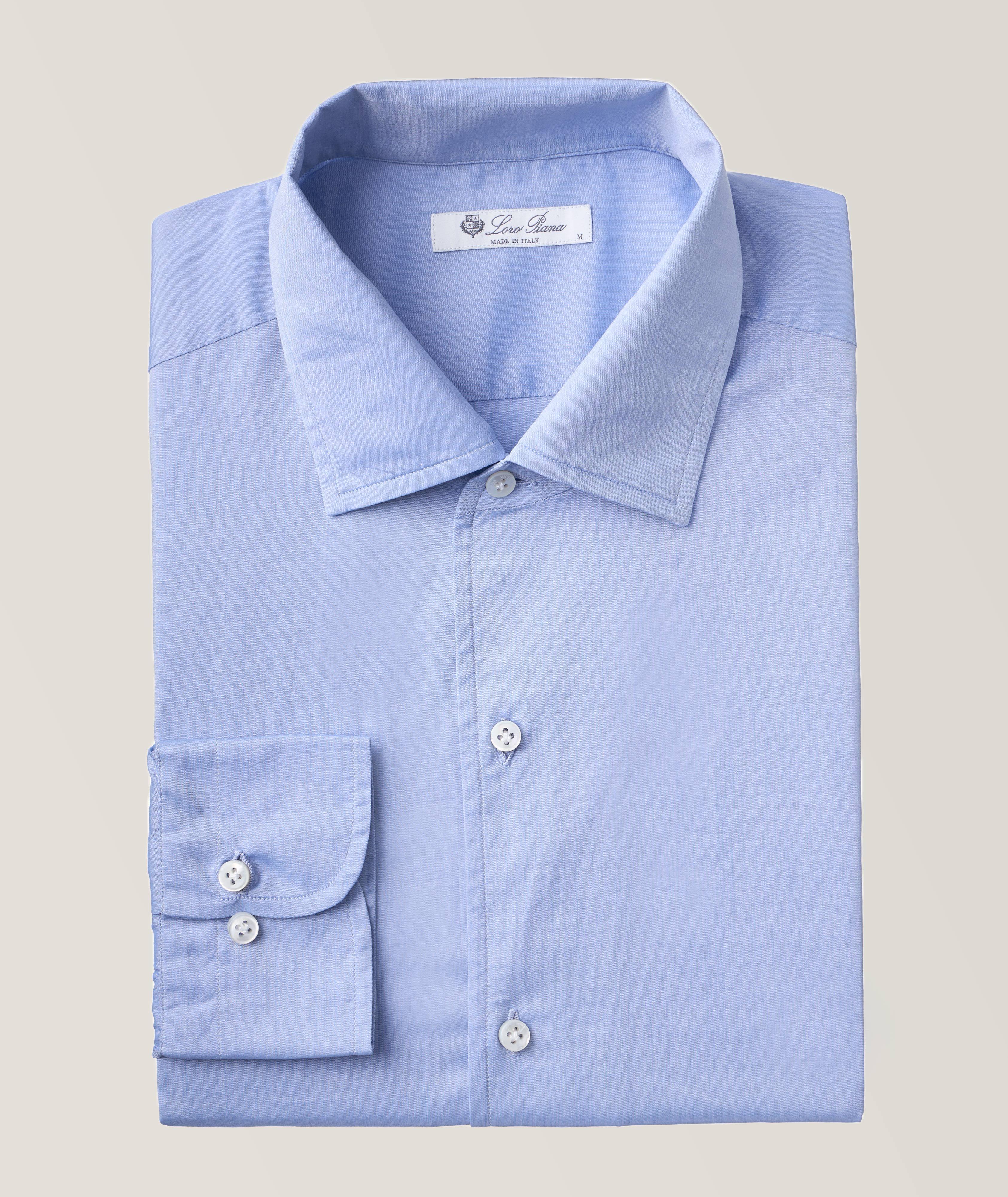 Contemporary-Fit André Sartorial Cotton Sport Shirt image 0