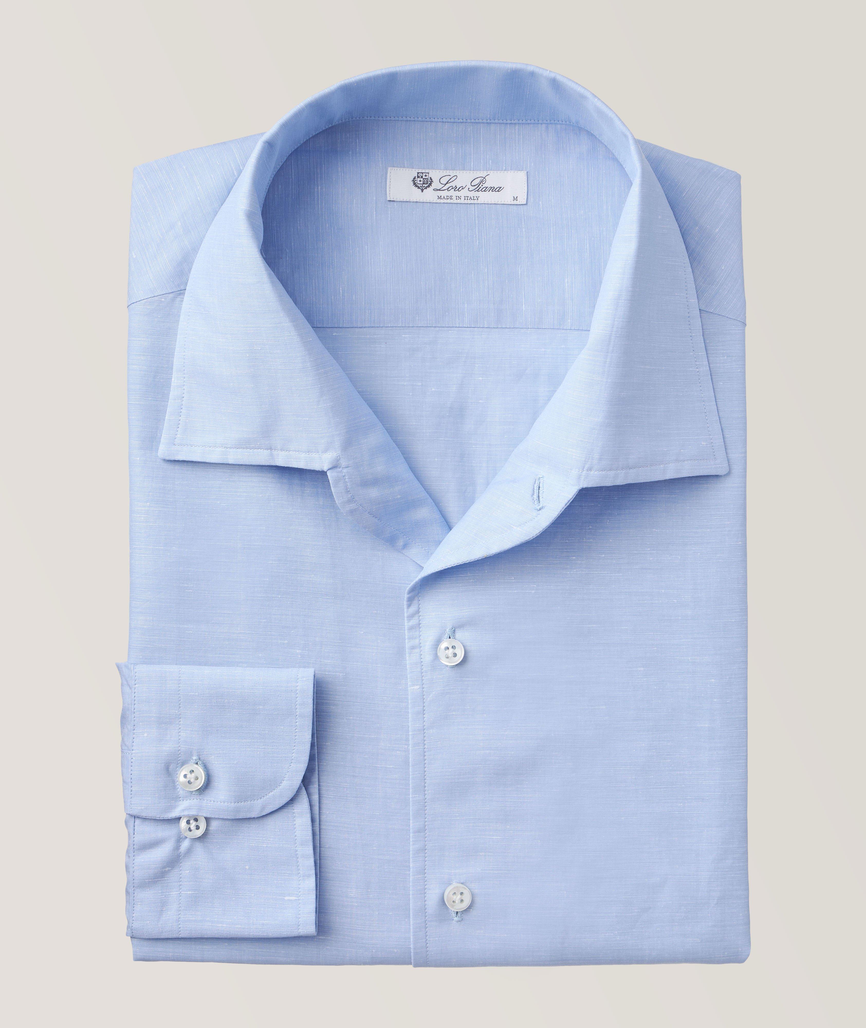 Contemporary-Fit André Sartorial Cotton Sport Shirt