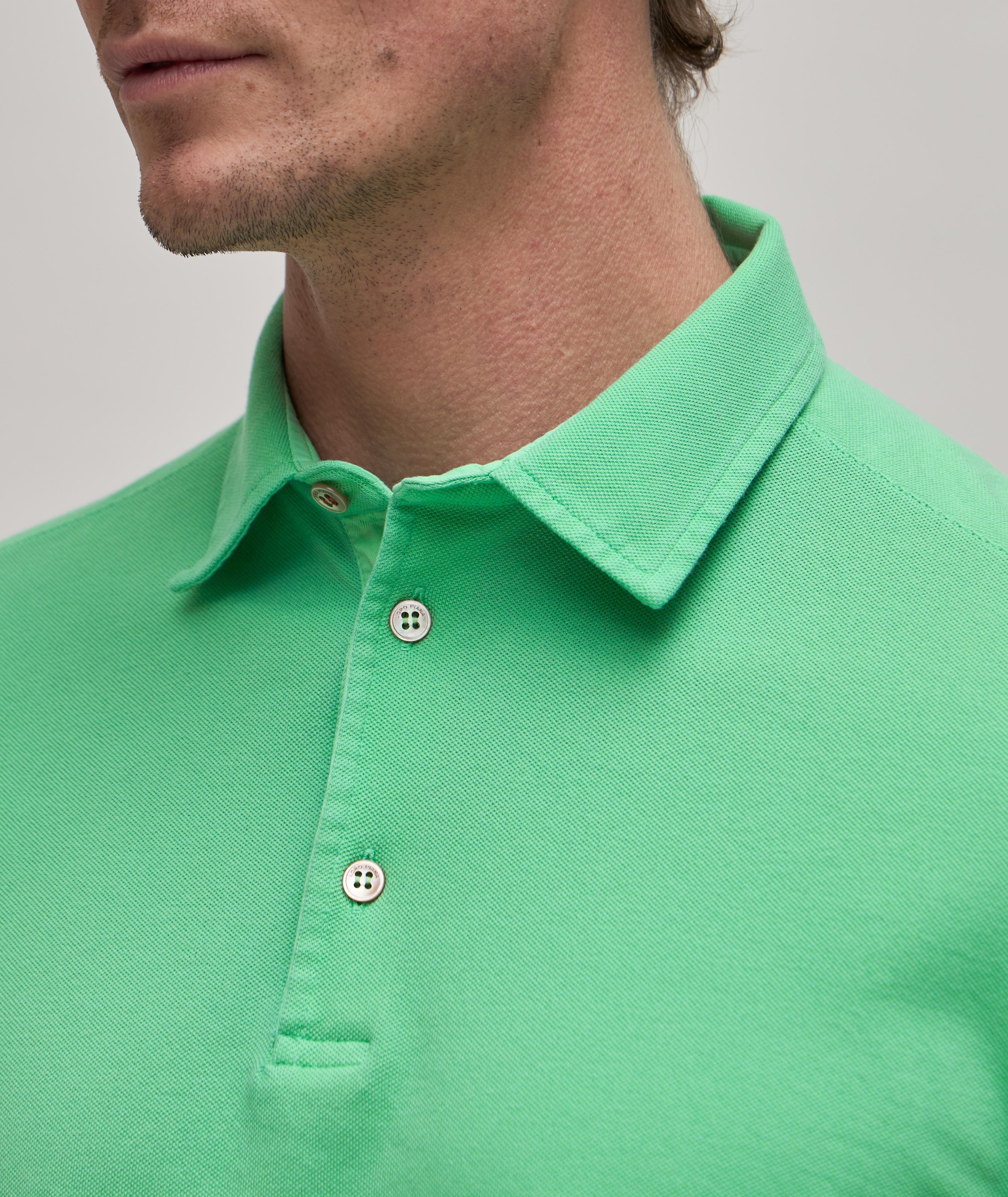 Short-Sleeve Cotton Piqué Polo image 3