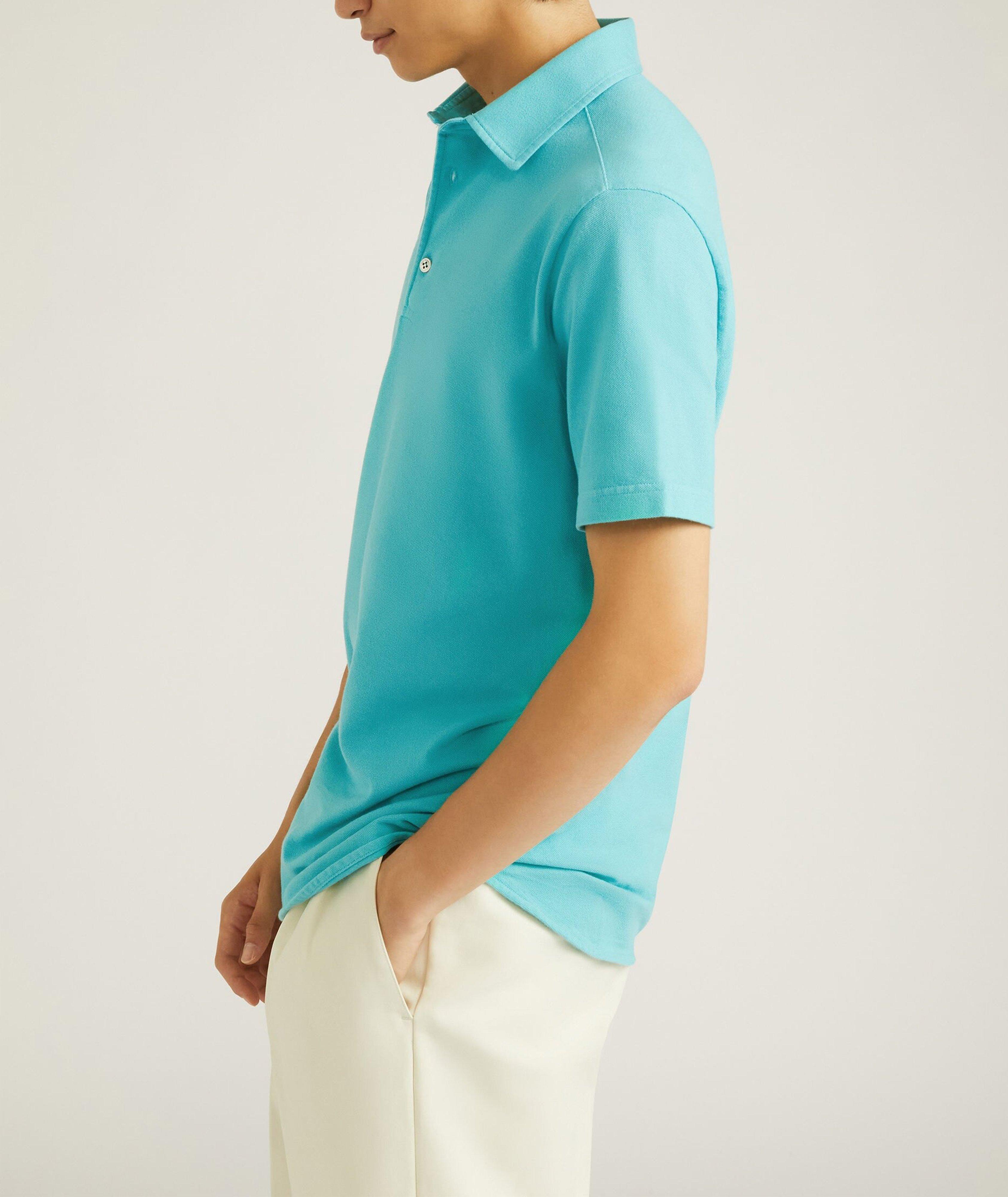 Short-Sleeve Cotton Piqué Polo image 2