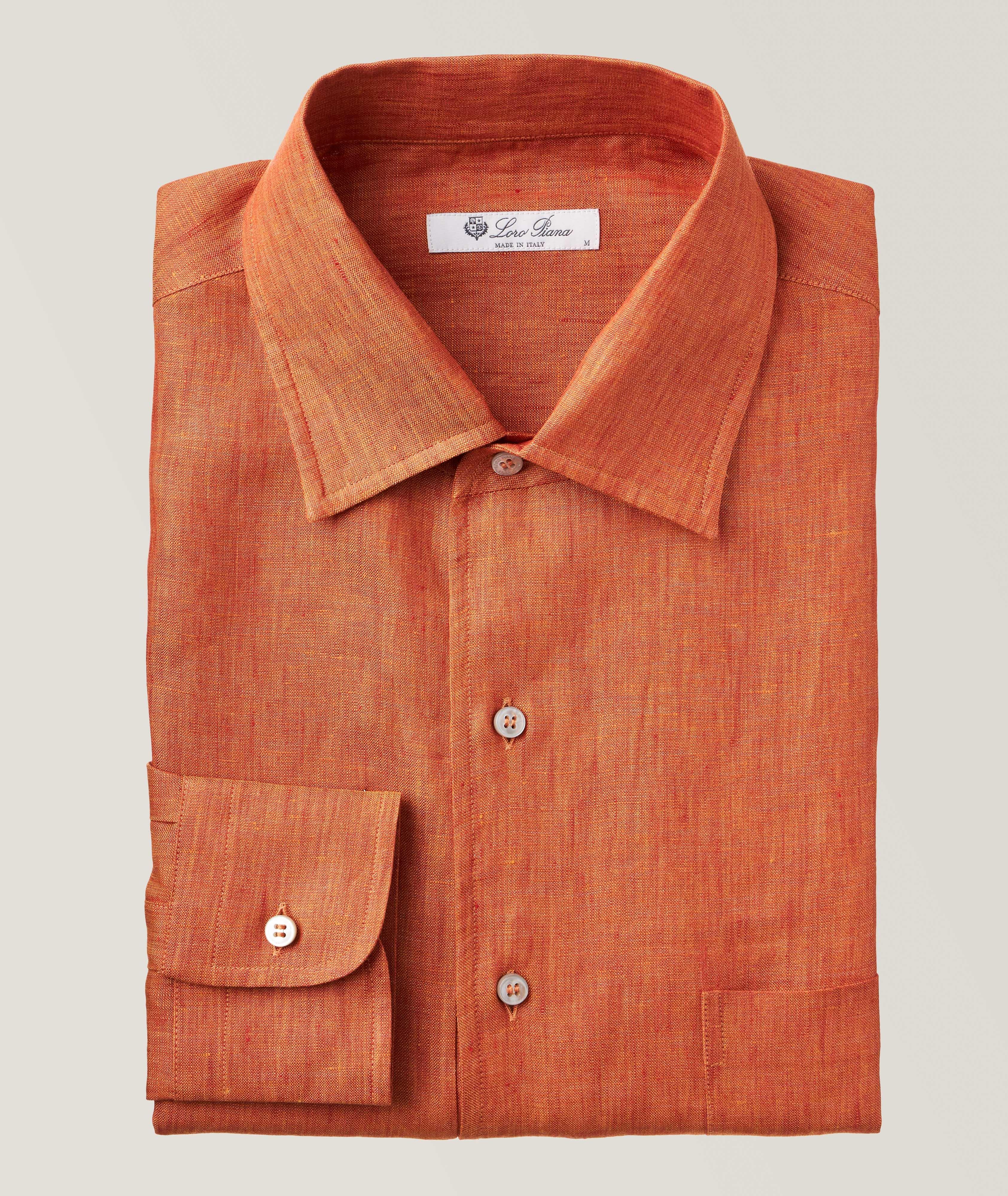 Loro Piana André Collection Flax Sport Shirt