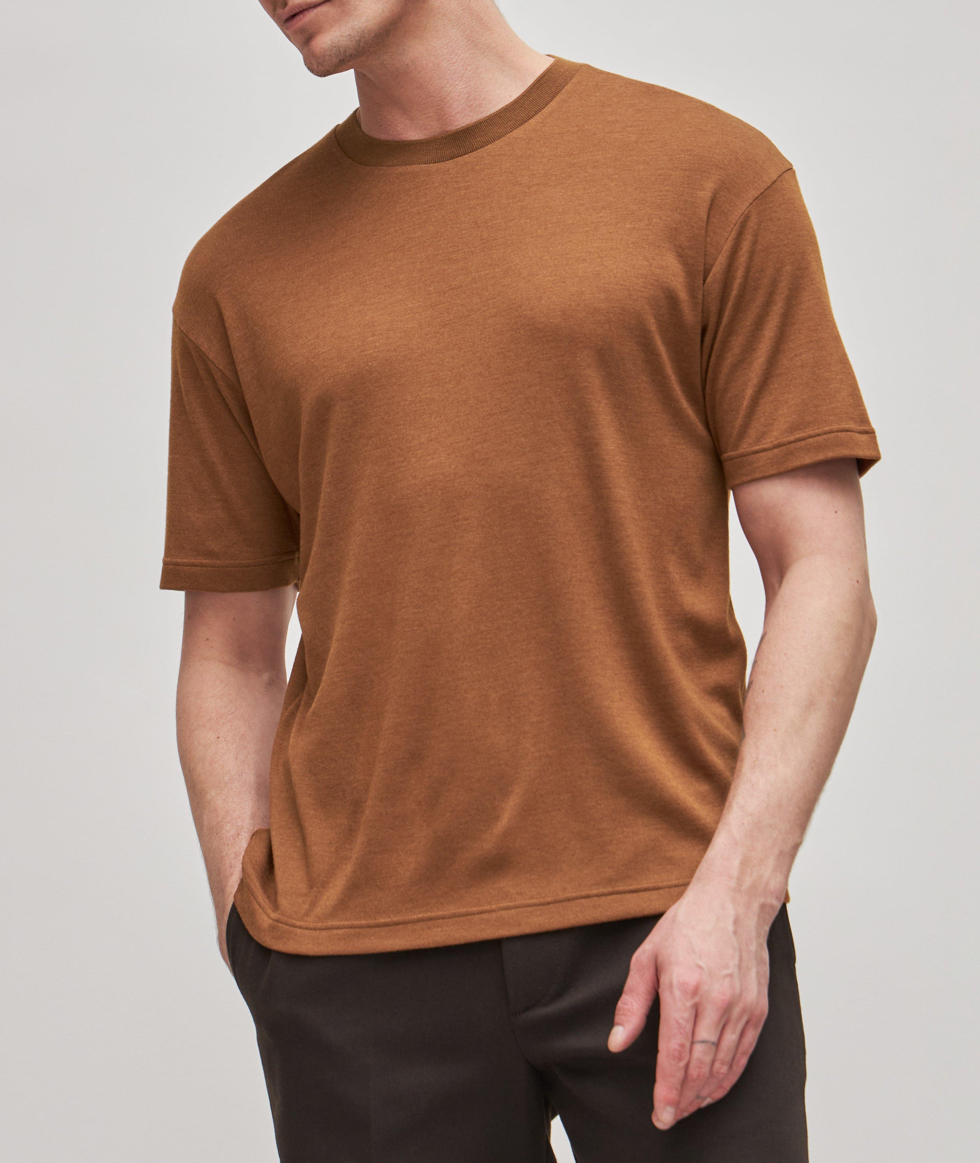 T-shirt Philion en jersey de cachemire et de soie image 2