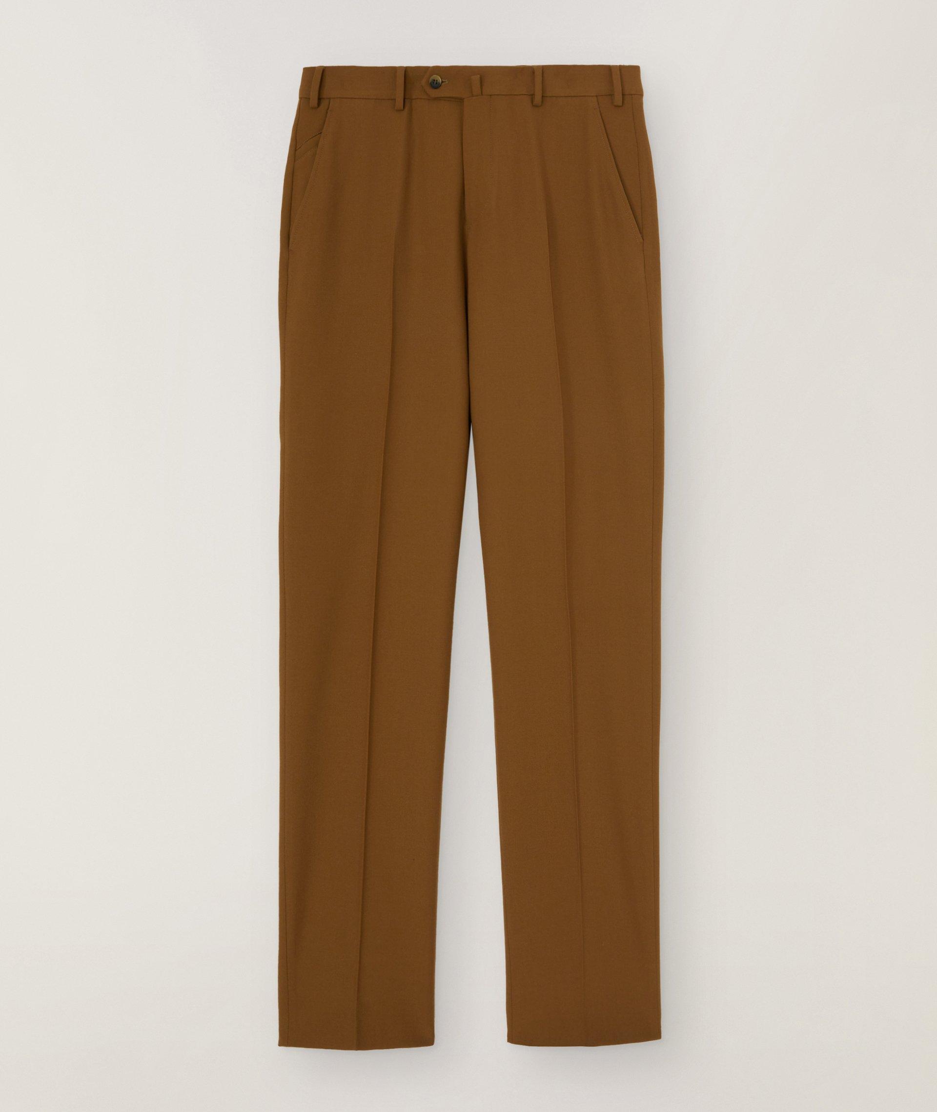 Pantalon en laine torsadée à quatre poches image 0