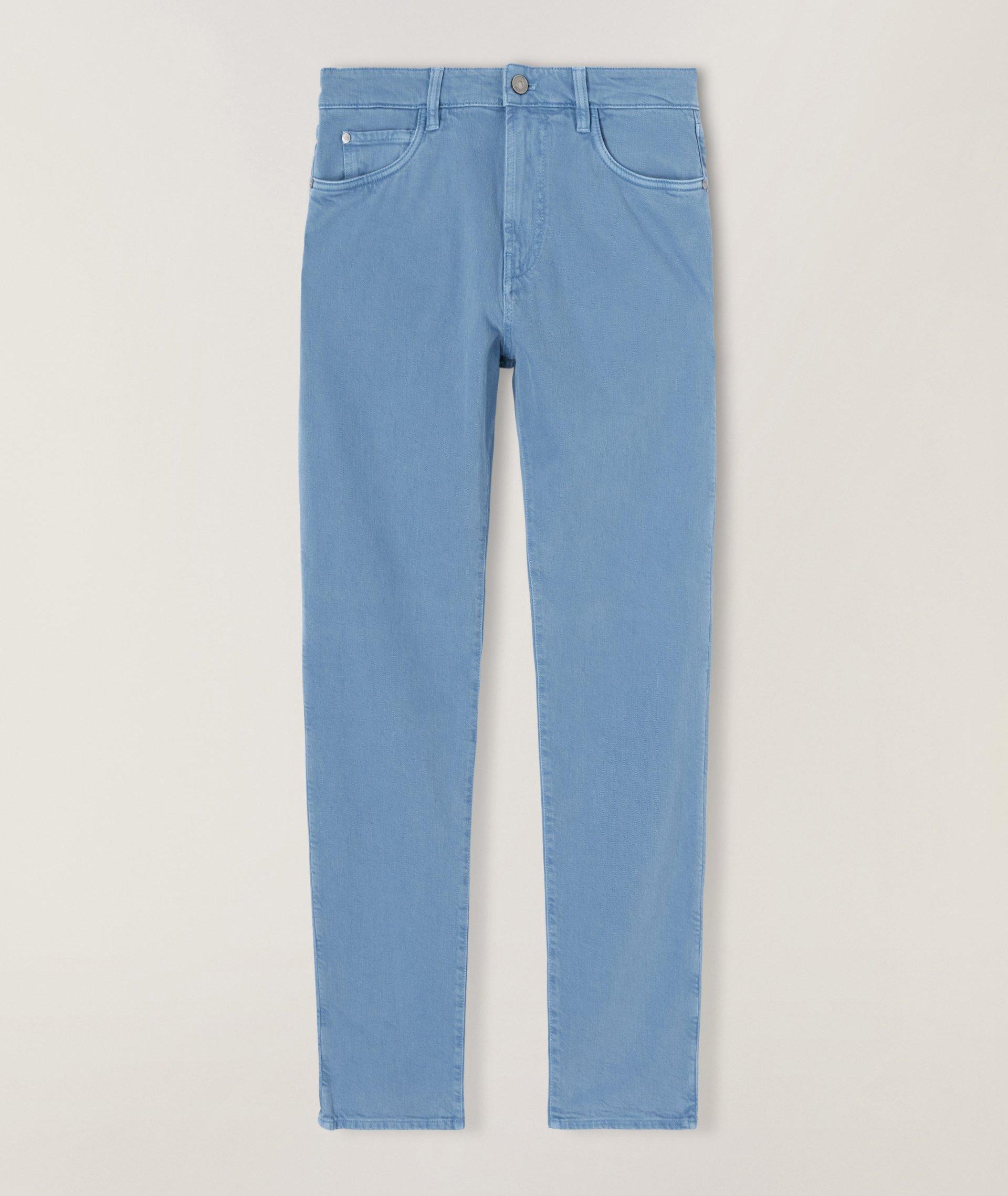 Loro Piana Quarona Five-Pocket Stretch Denim Jeans
