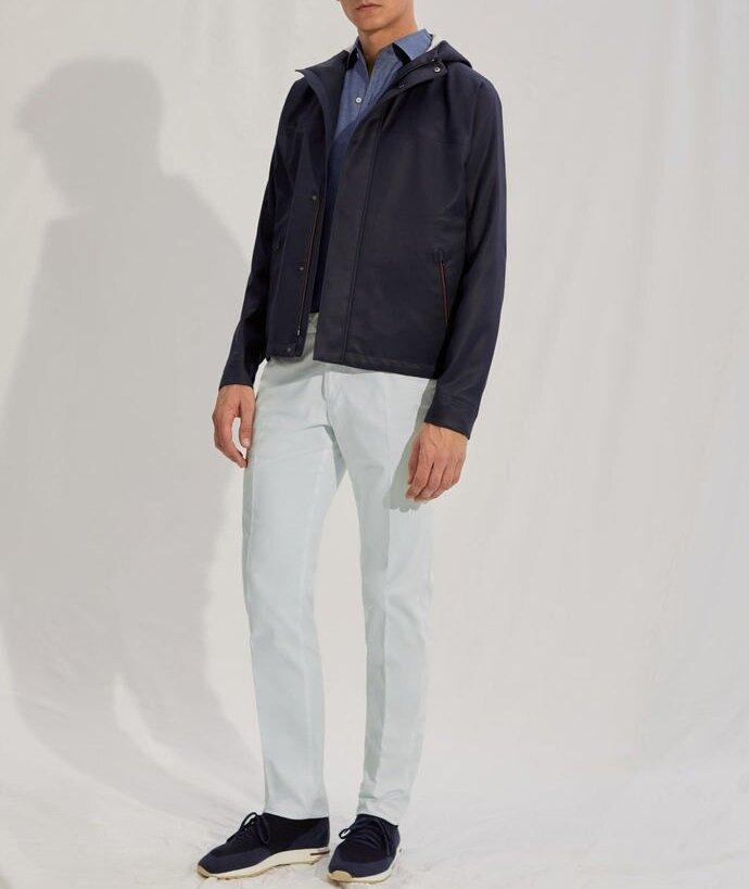Pantalon en coton et en lin image 5
