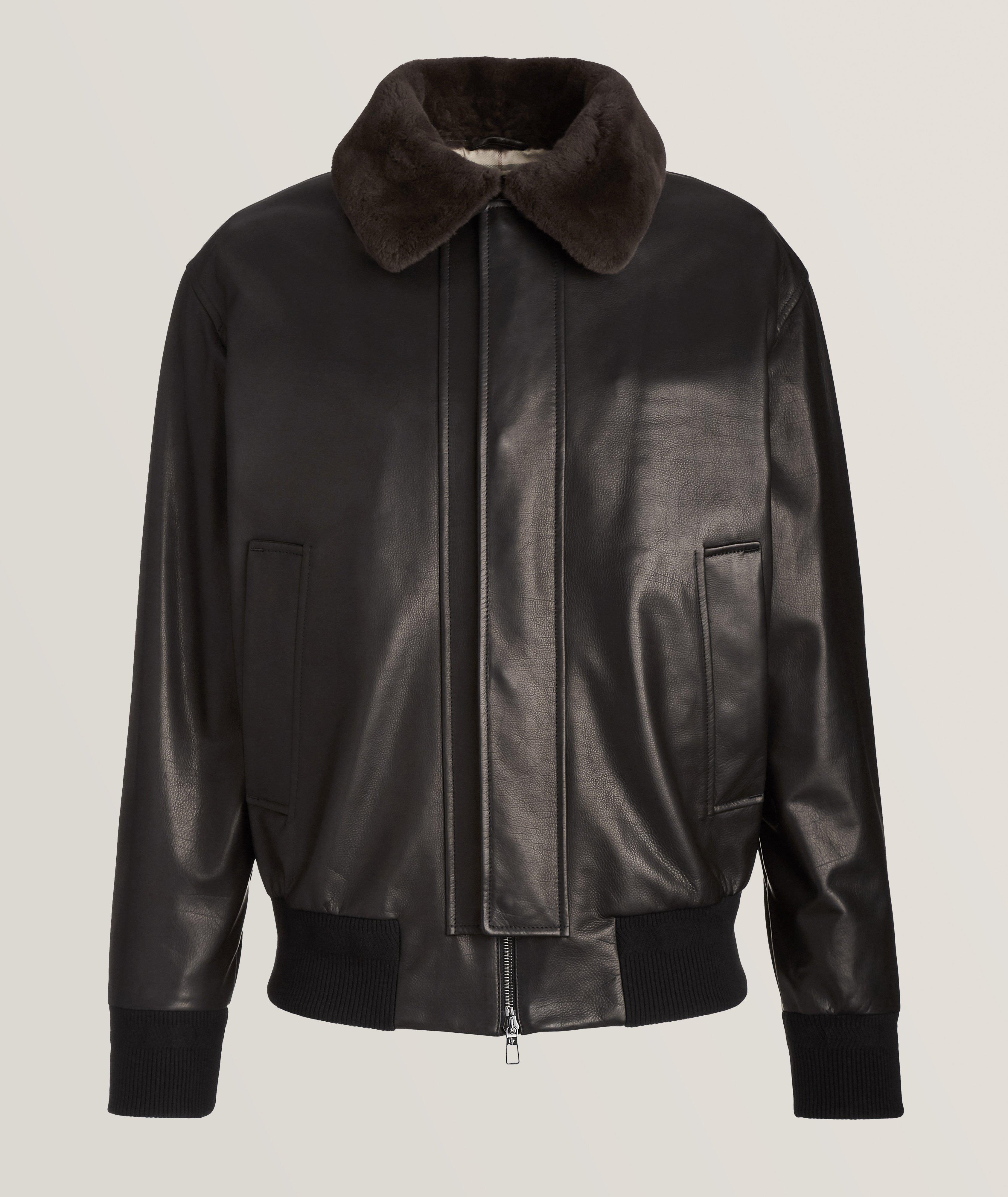 Henfrey Leather Bomber image 0