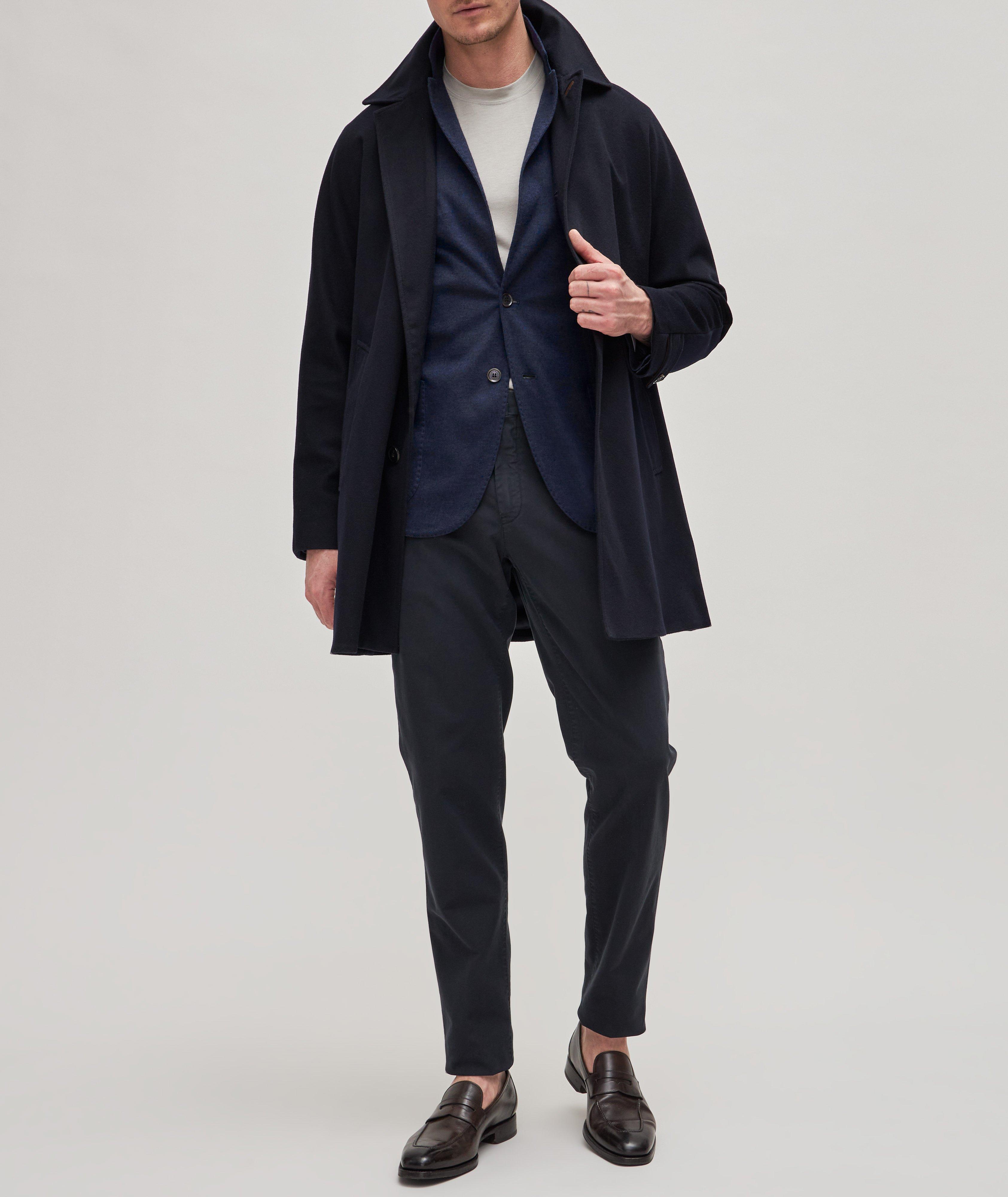 Veston-cardigan en jersey de cachemire et de soie image 1