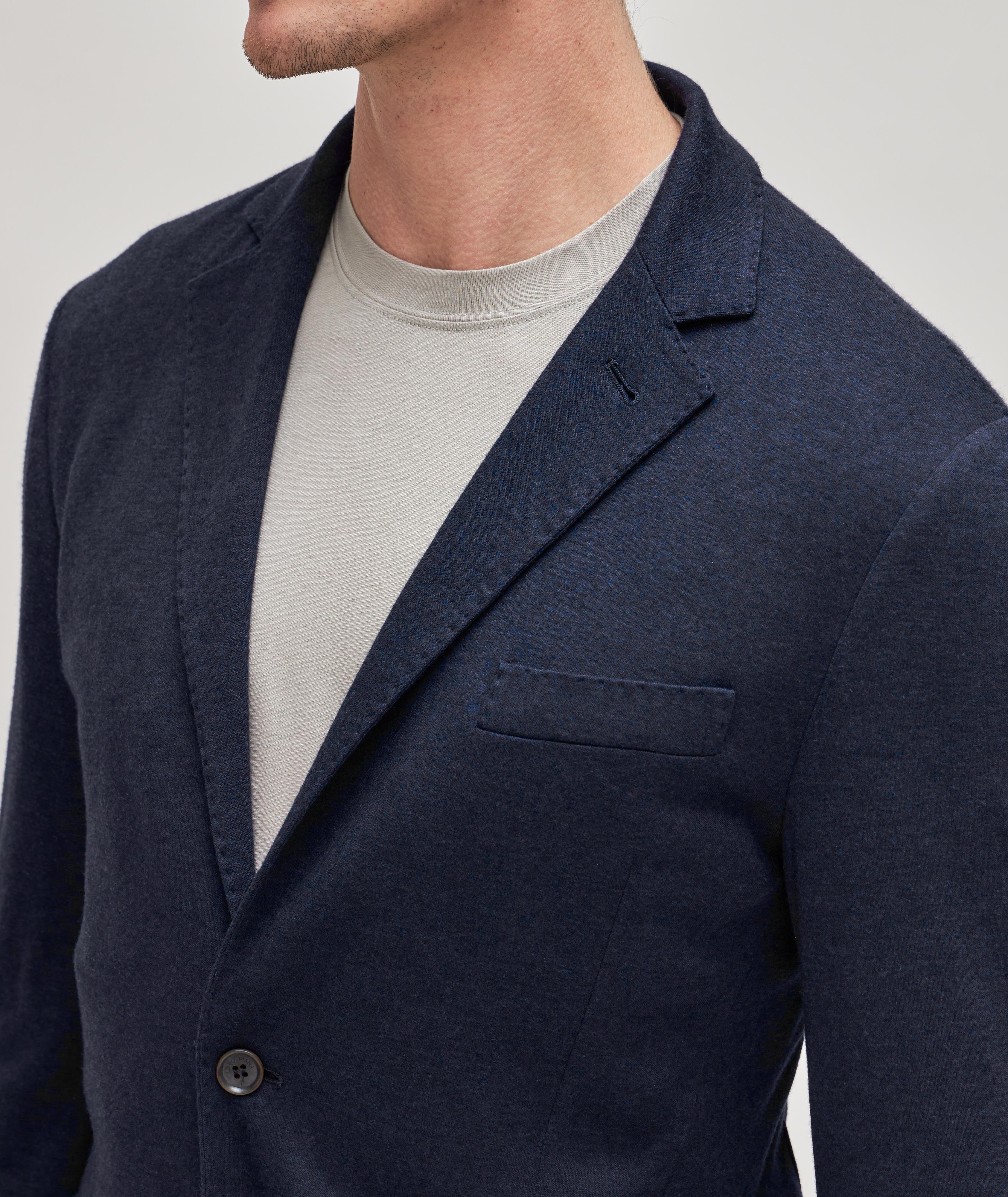Veston-cardigan en jersey de cachemire et de soie image 4