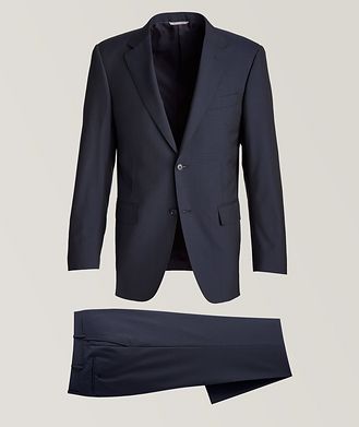 Canali Wool Striped Suit