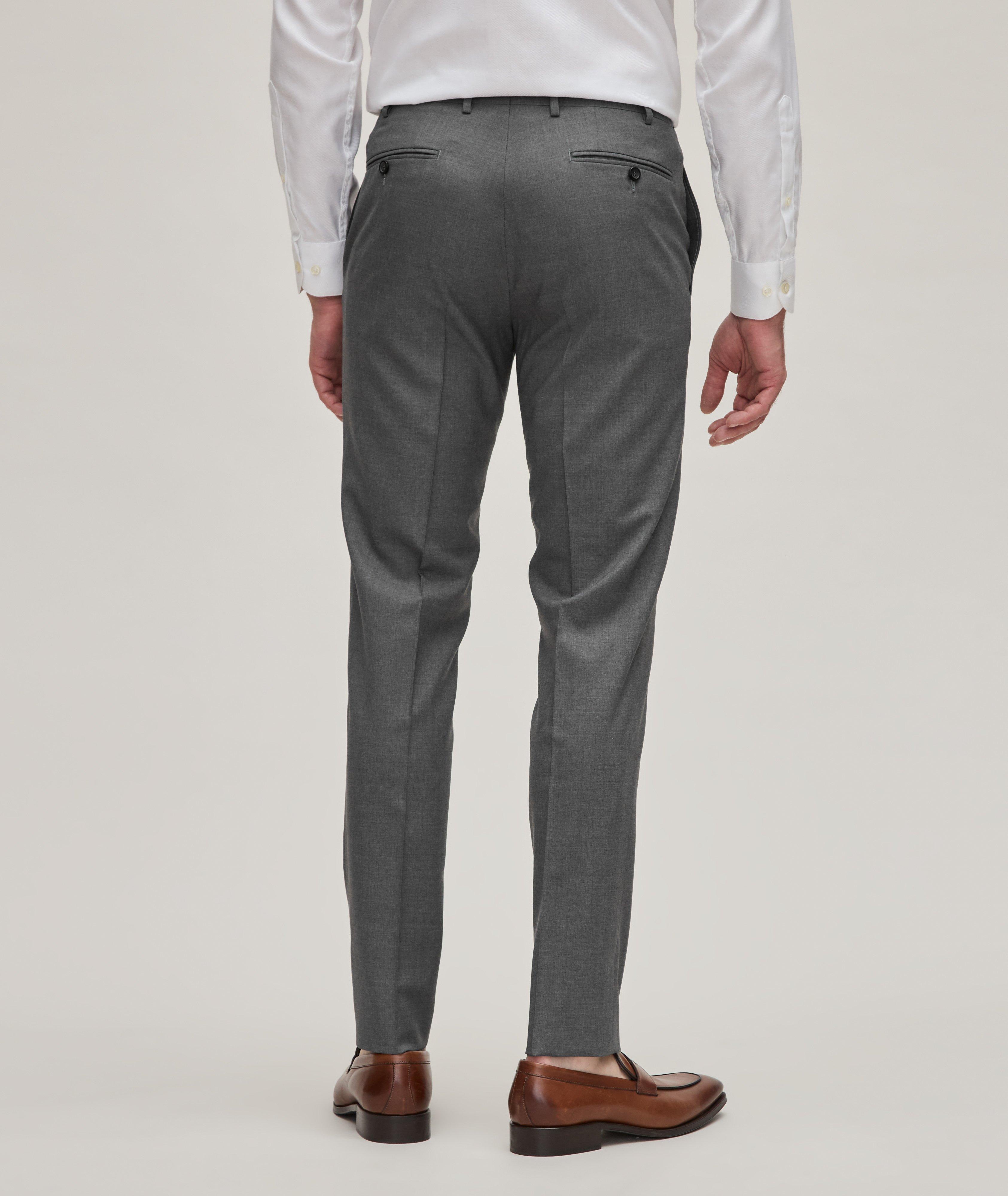 Kei Wool Crosshatch Dress Pants