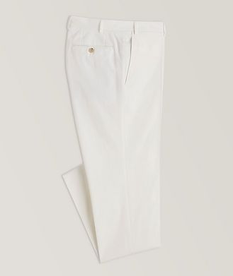 Canali Pantalon habillé Kei en coton extensible