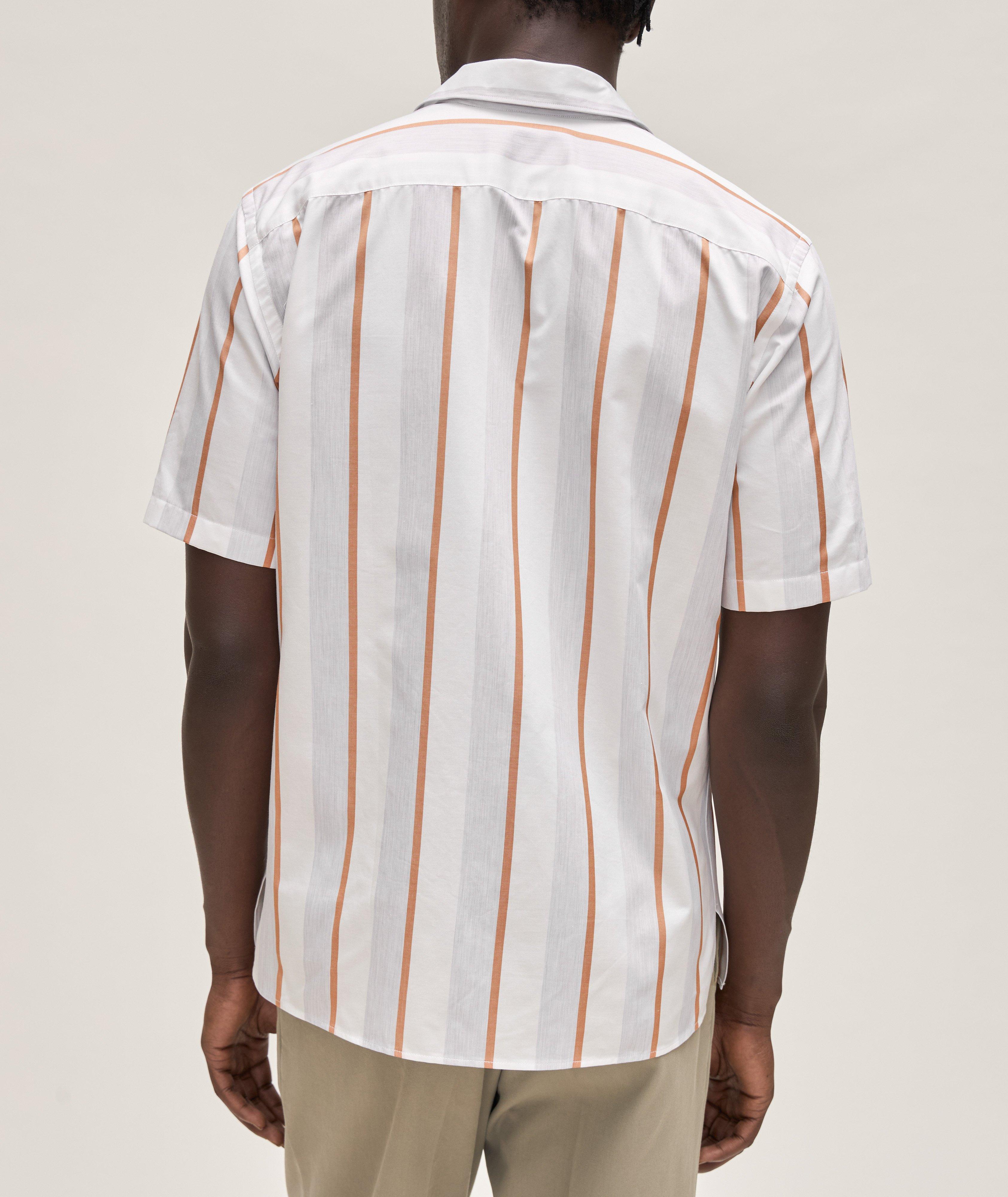 Short-Sleeve Bengal Stripe Shirt image 2