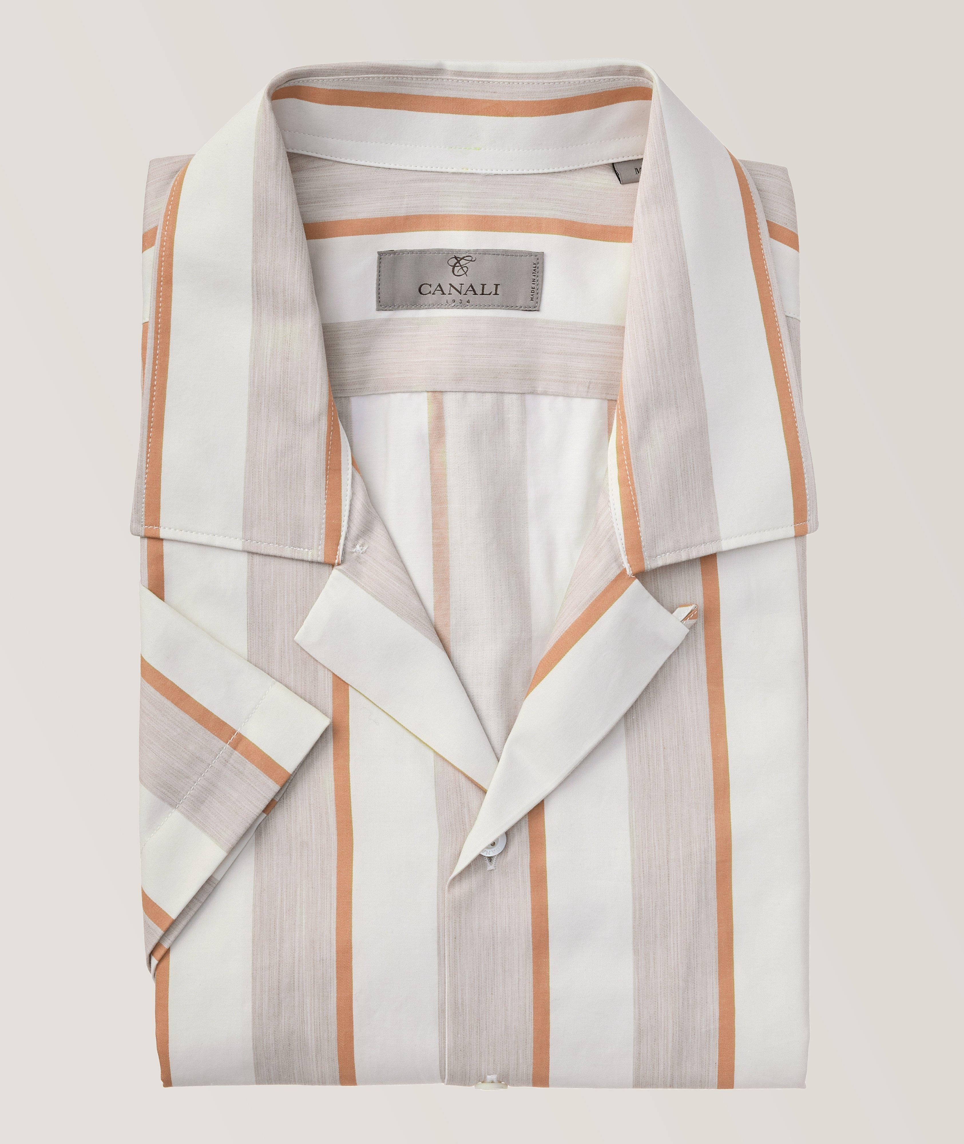 Short-Sleeve Bengal Stripe Shirt image 0