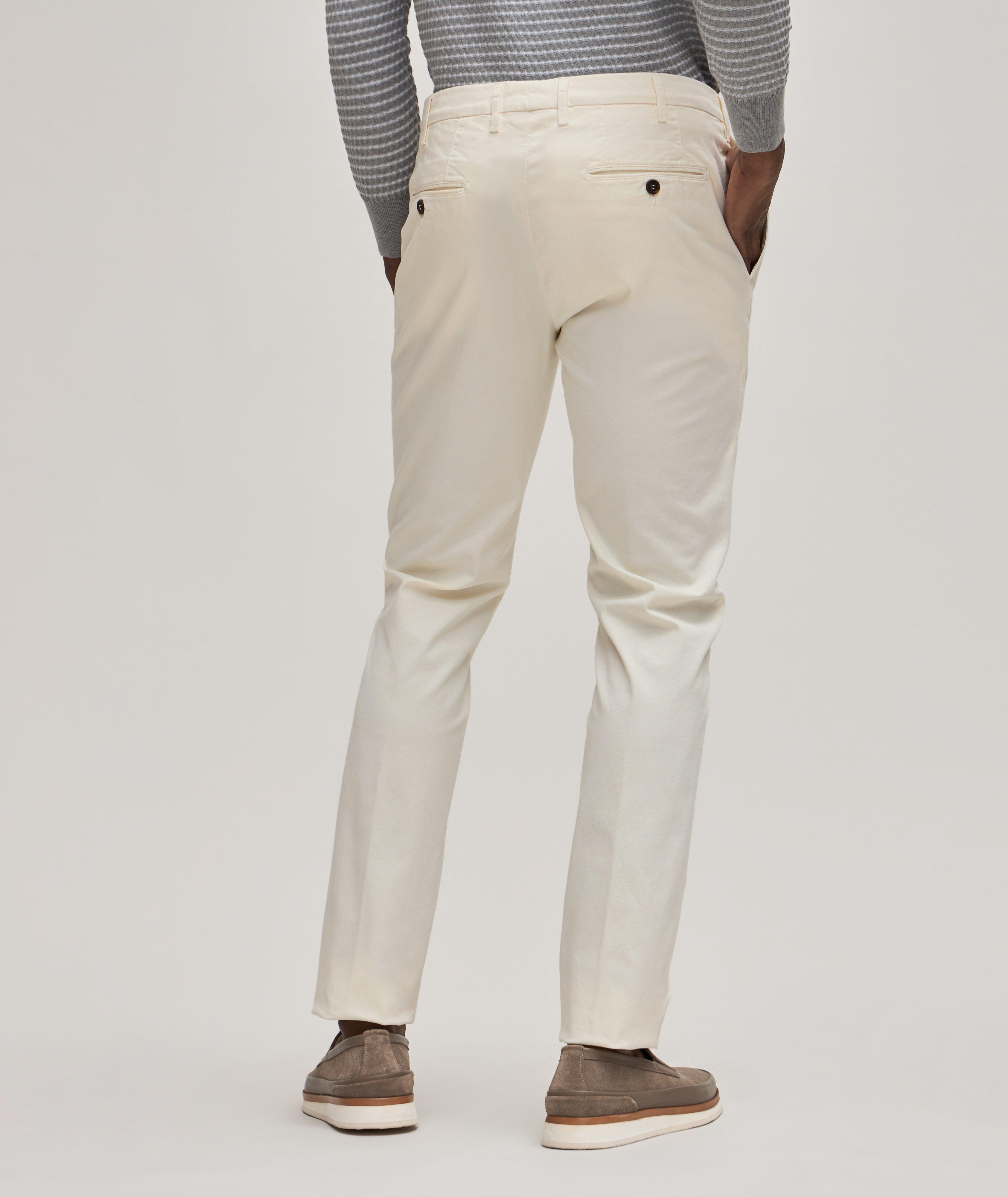 Pantalon en twill de coton extensible image 3