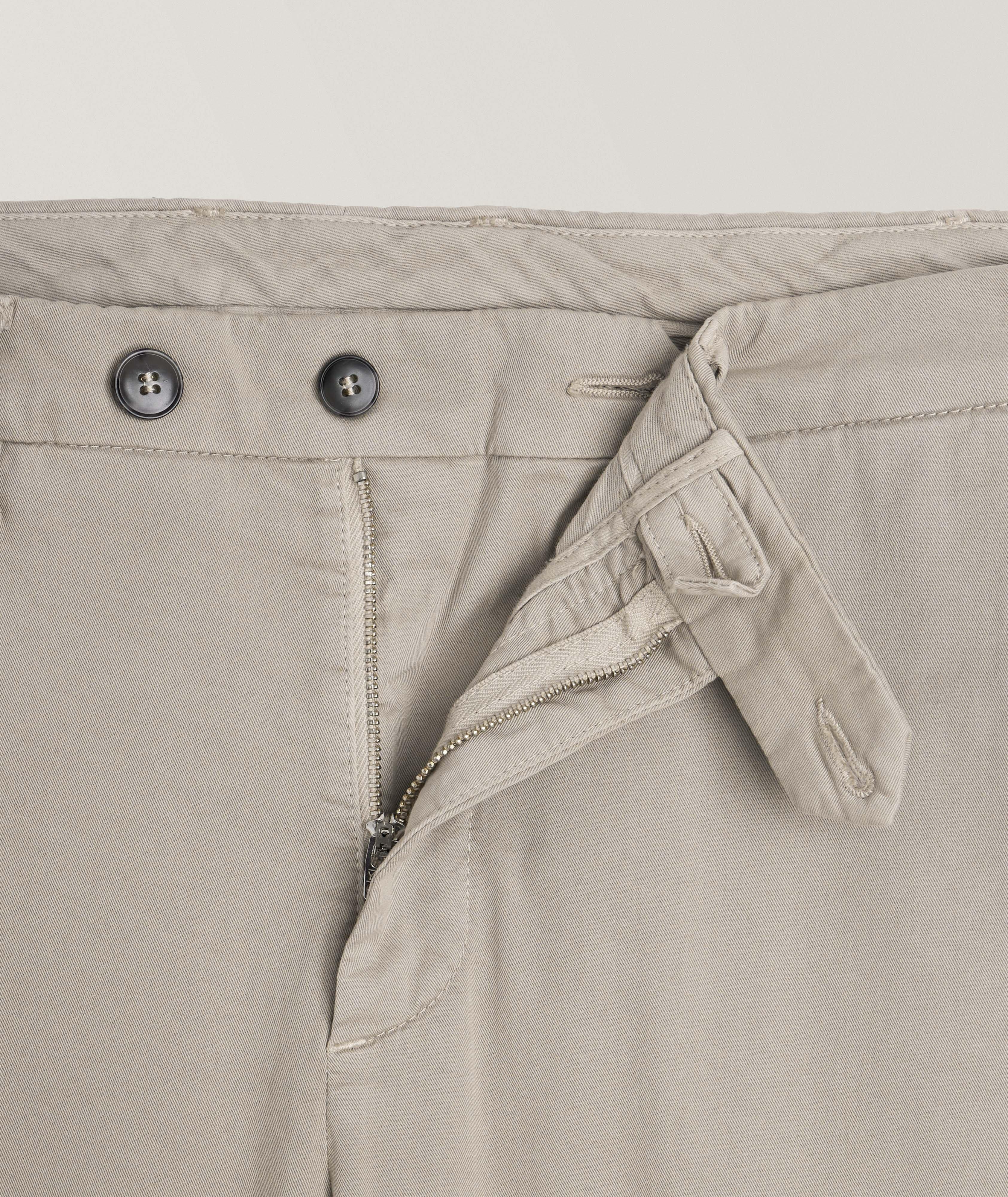 Pantalon en twill de coton extensible image 3