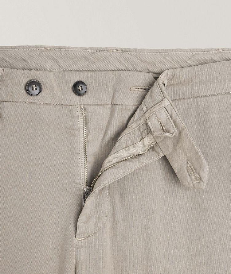 Micro Twill Stretch-Cotton Trousers image 3